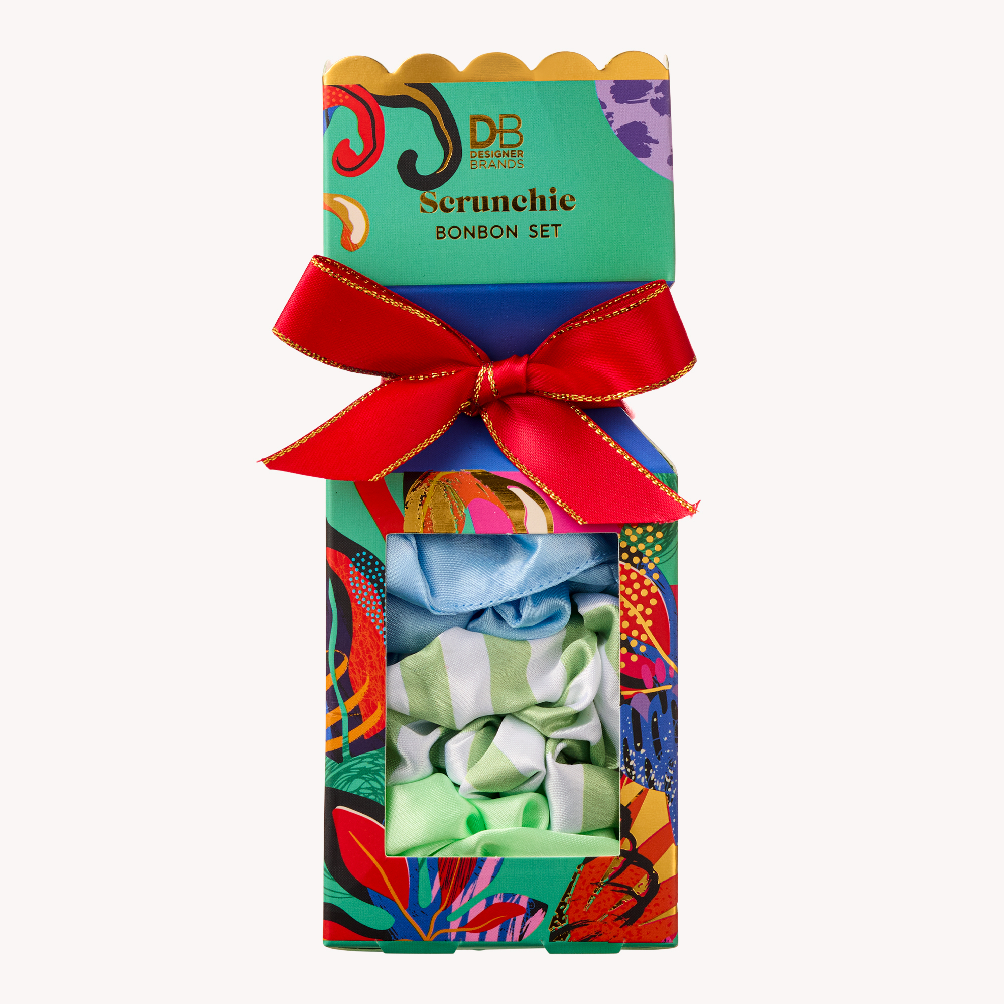Designer Brands Scrunchie Bonbon Set Mint 6 piece