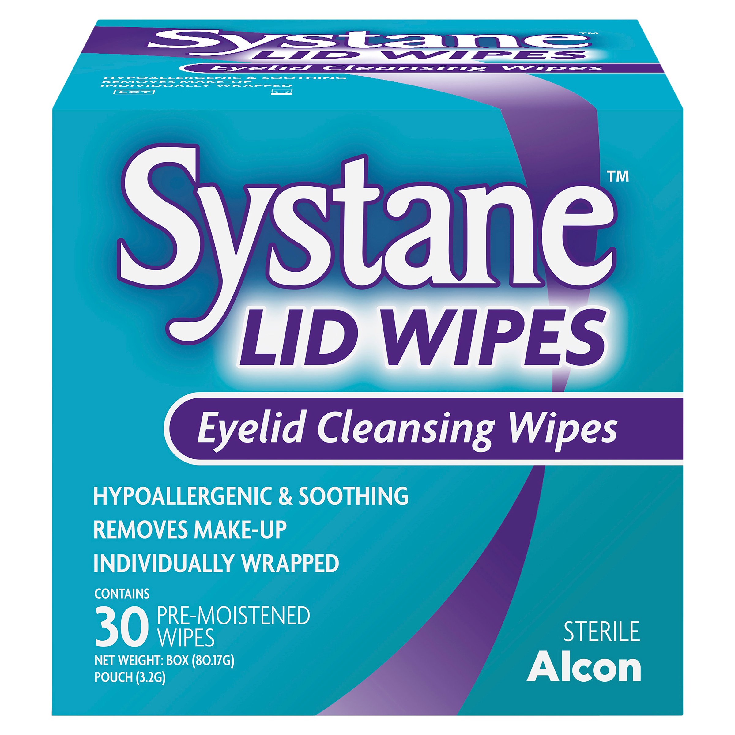 Systane Lid Wipes 30 pack - Image 1