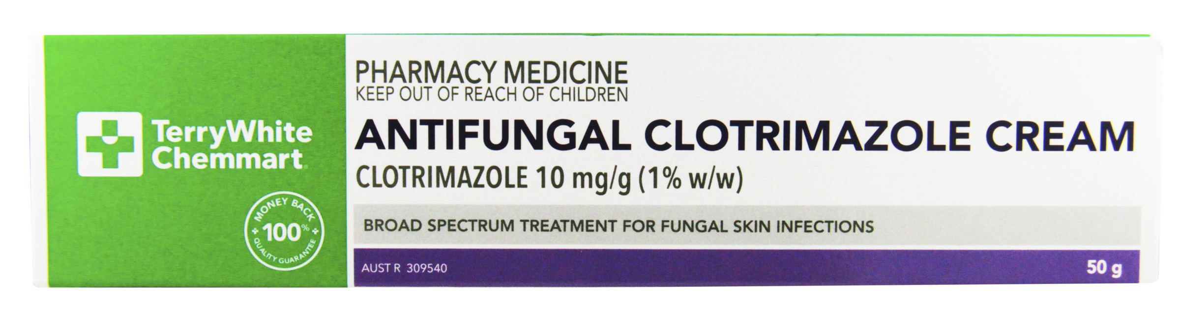 TerryWhite Chemmart Antifungal Clotrimazole Cream 50g