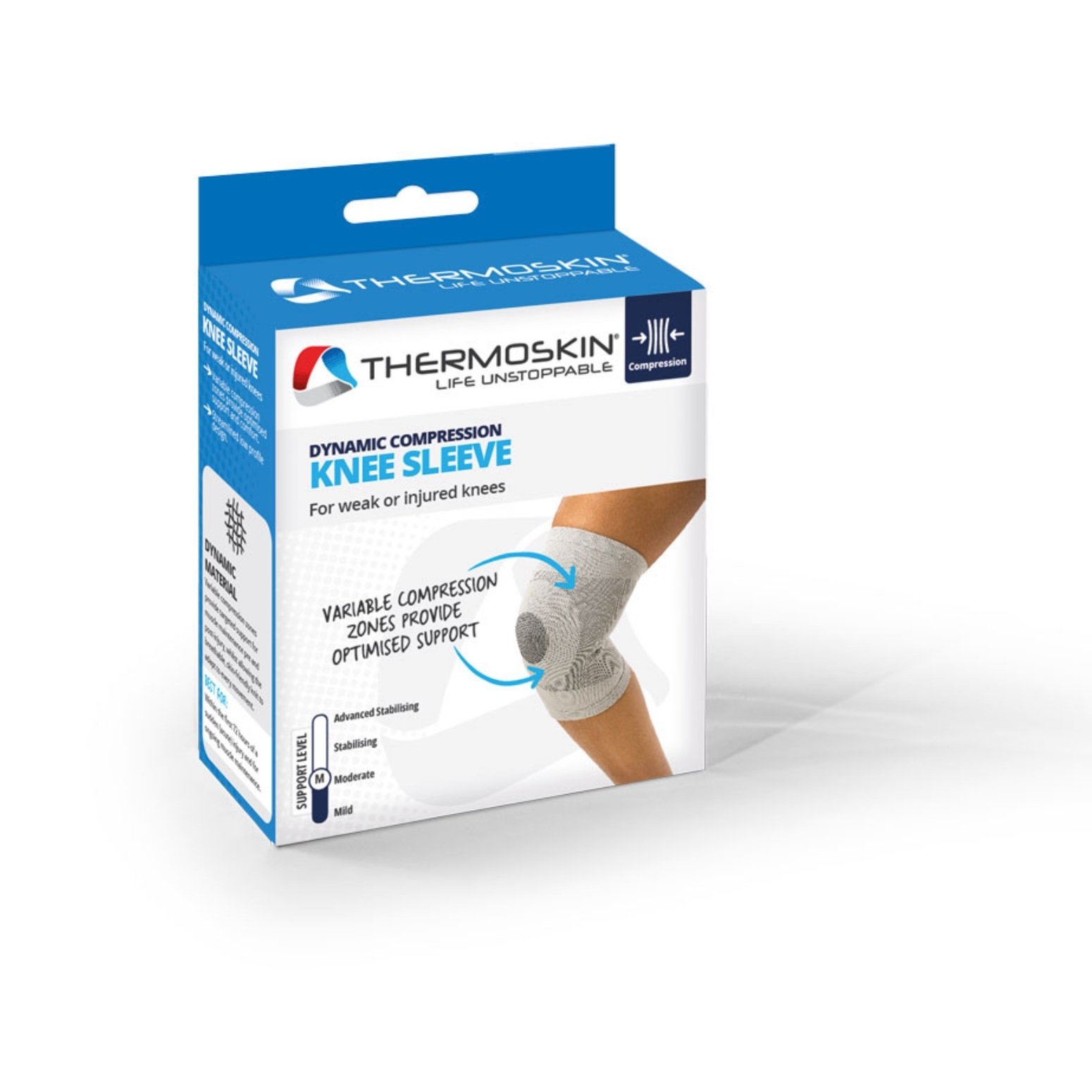 Thermoskin Dynamic Compression Knee Sleeve Large/Extra Large 1 each - Image 1
