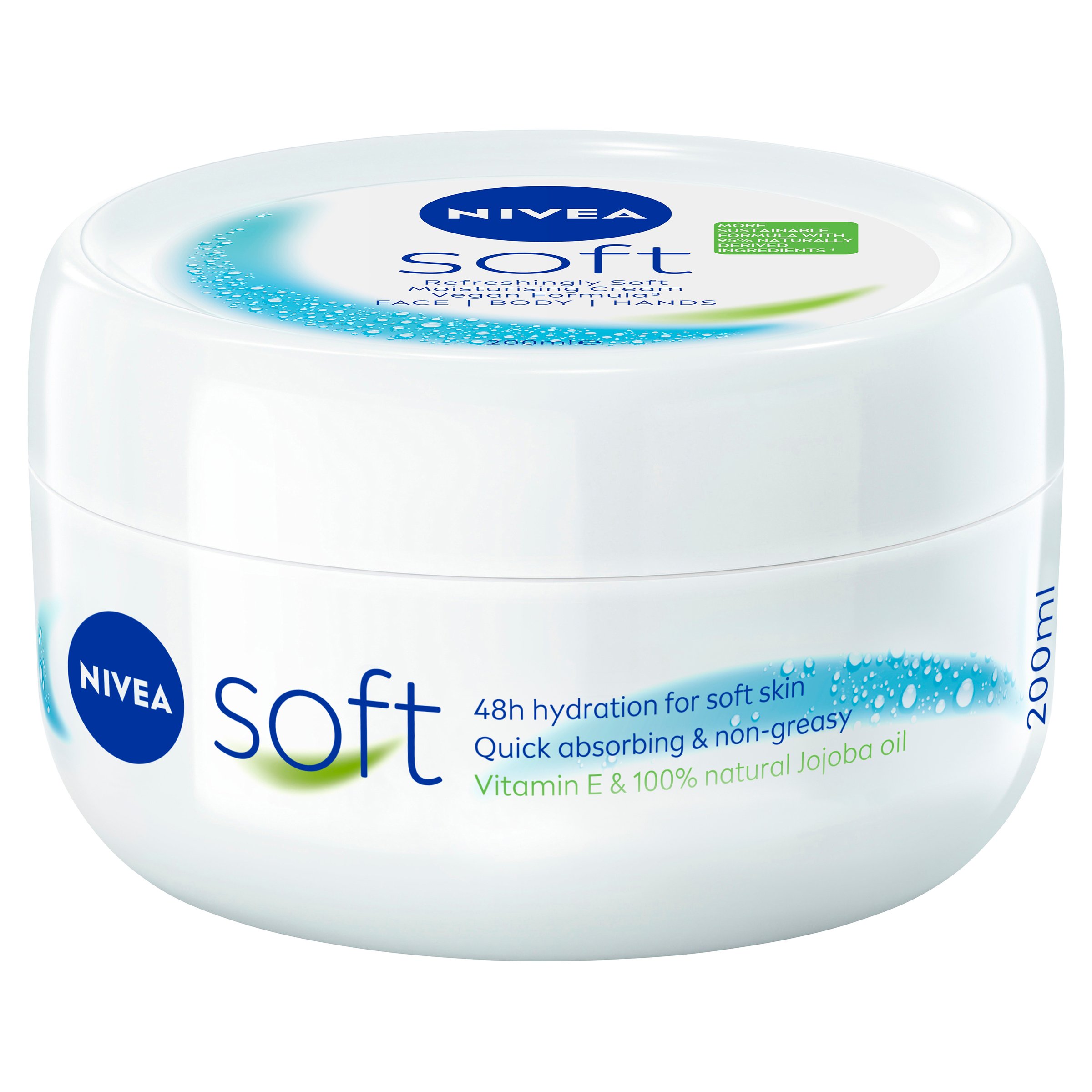 Nivea Soft Creme Jar 200ml - Image 8
