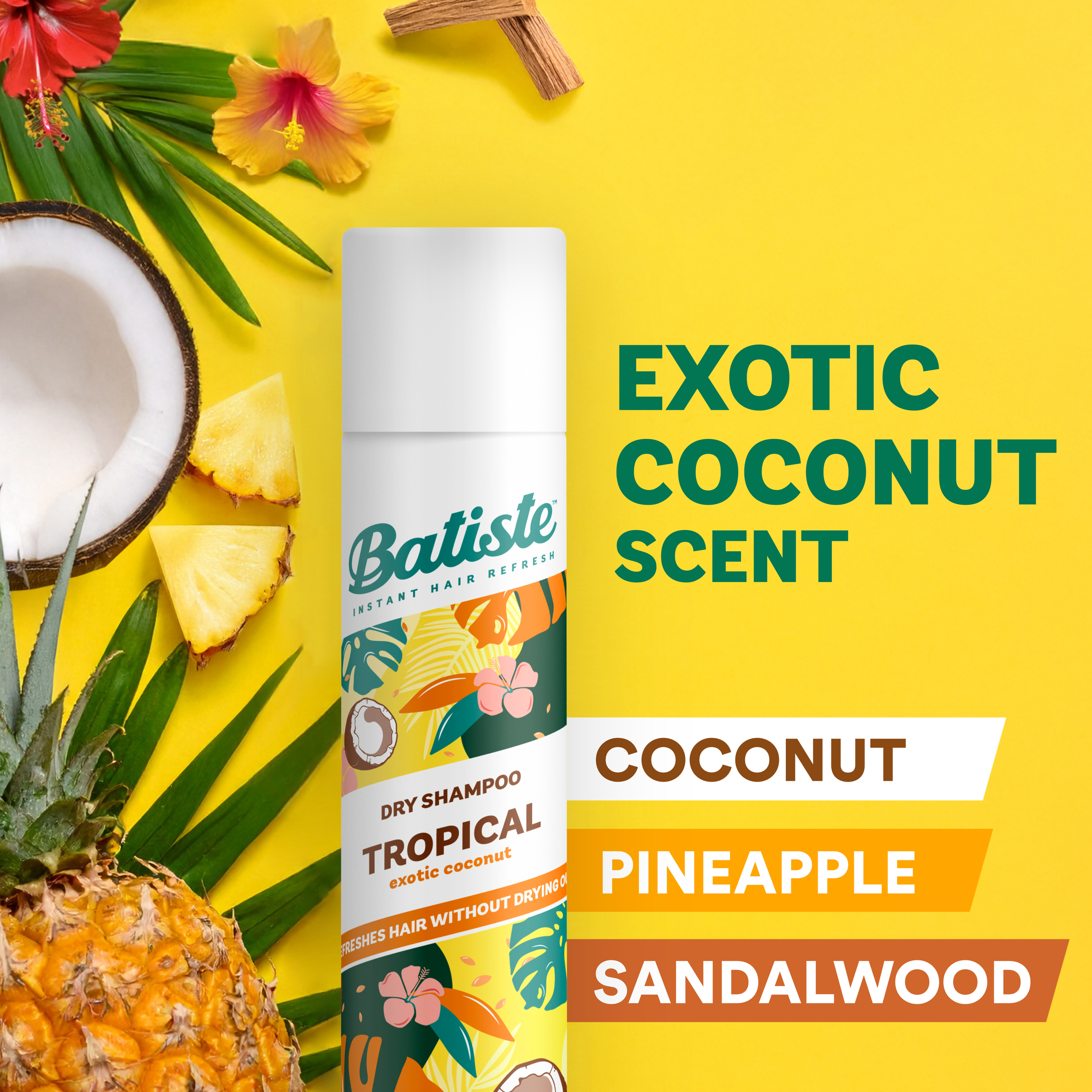 Batiste Dry Shampoo Tropical 350ml - Image 11
