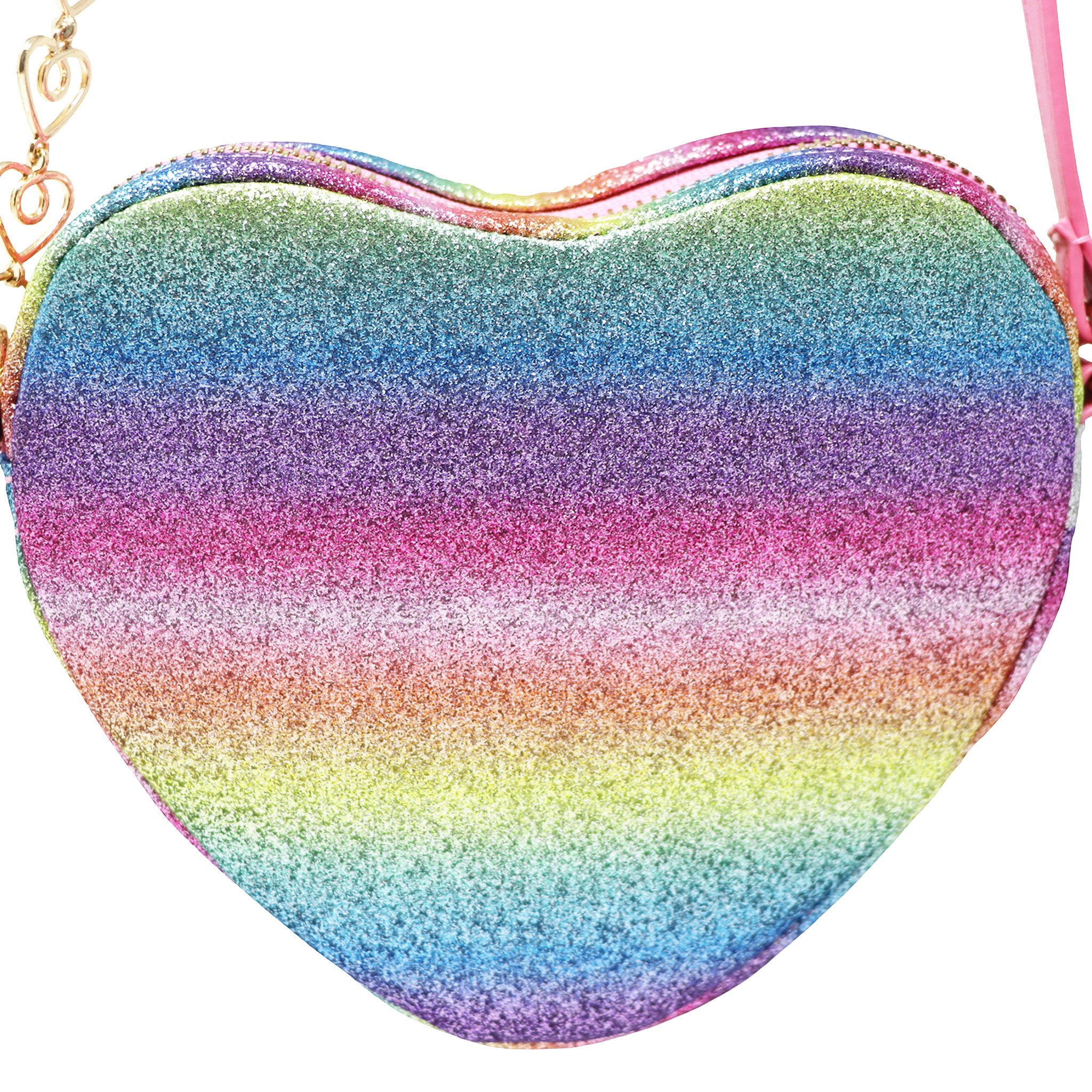 Pink Poppy Heart Cross Body Bag 1 each - Image 5