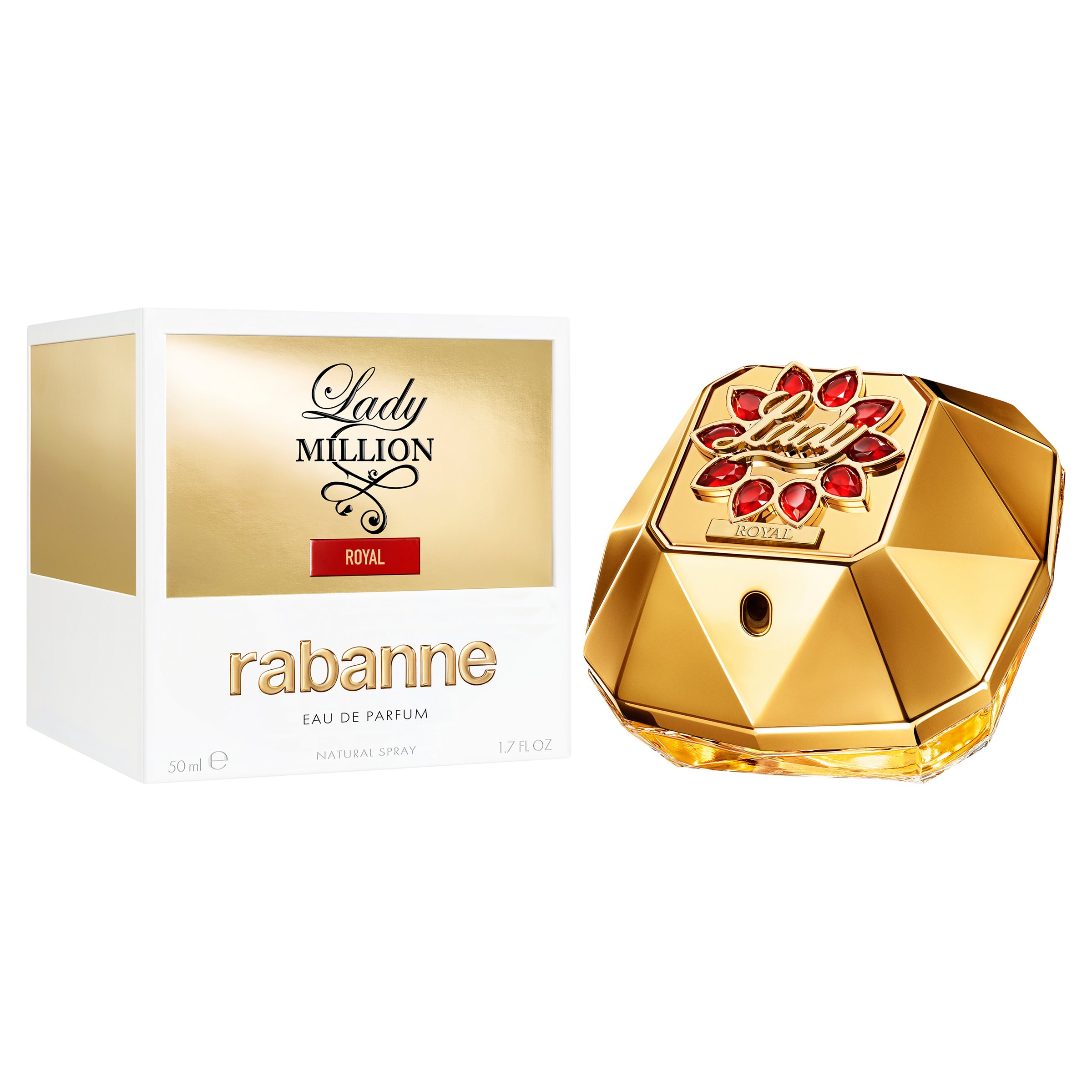 Rabanne Lady Million Royal EDP Spray 50ml - Image 1
