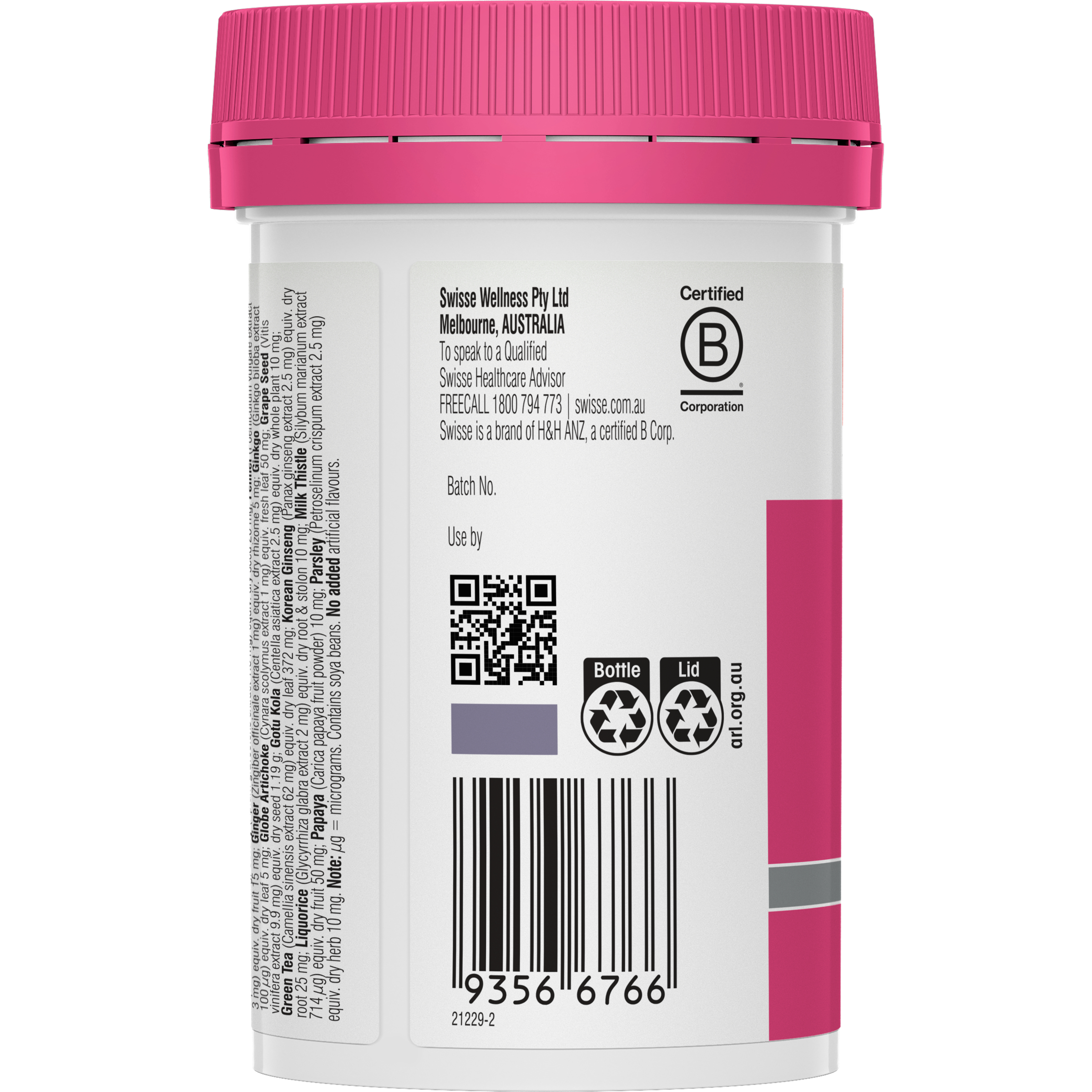 Swisse Ultivite Women's Multivitamin 60 tablets - Image 3