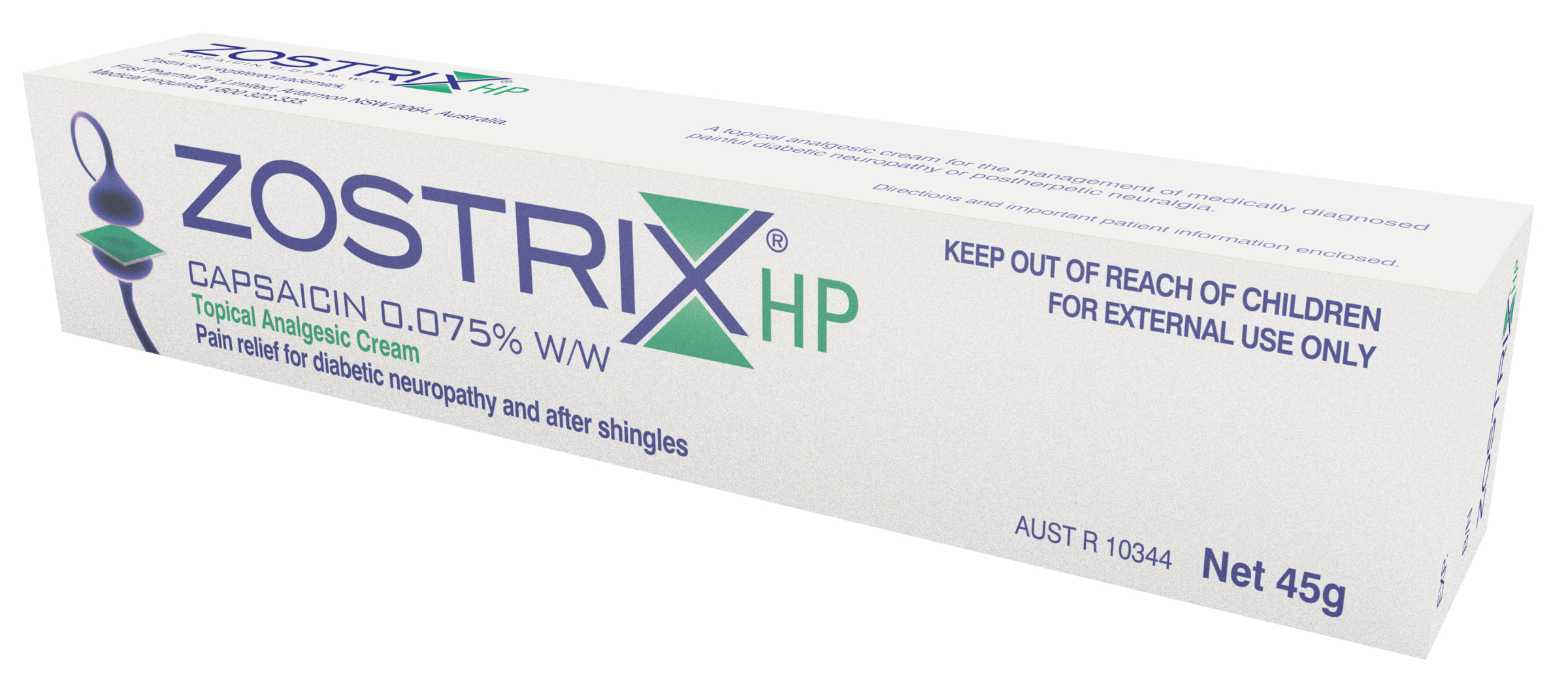 Zostrix HP Capsaicin Cream 45g - Image 1