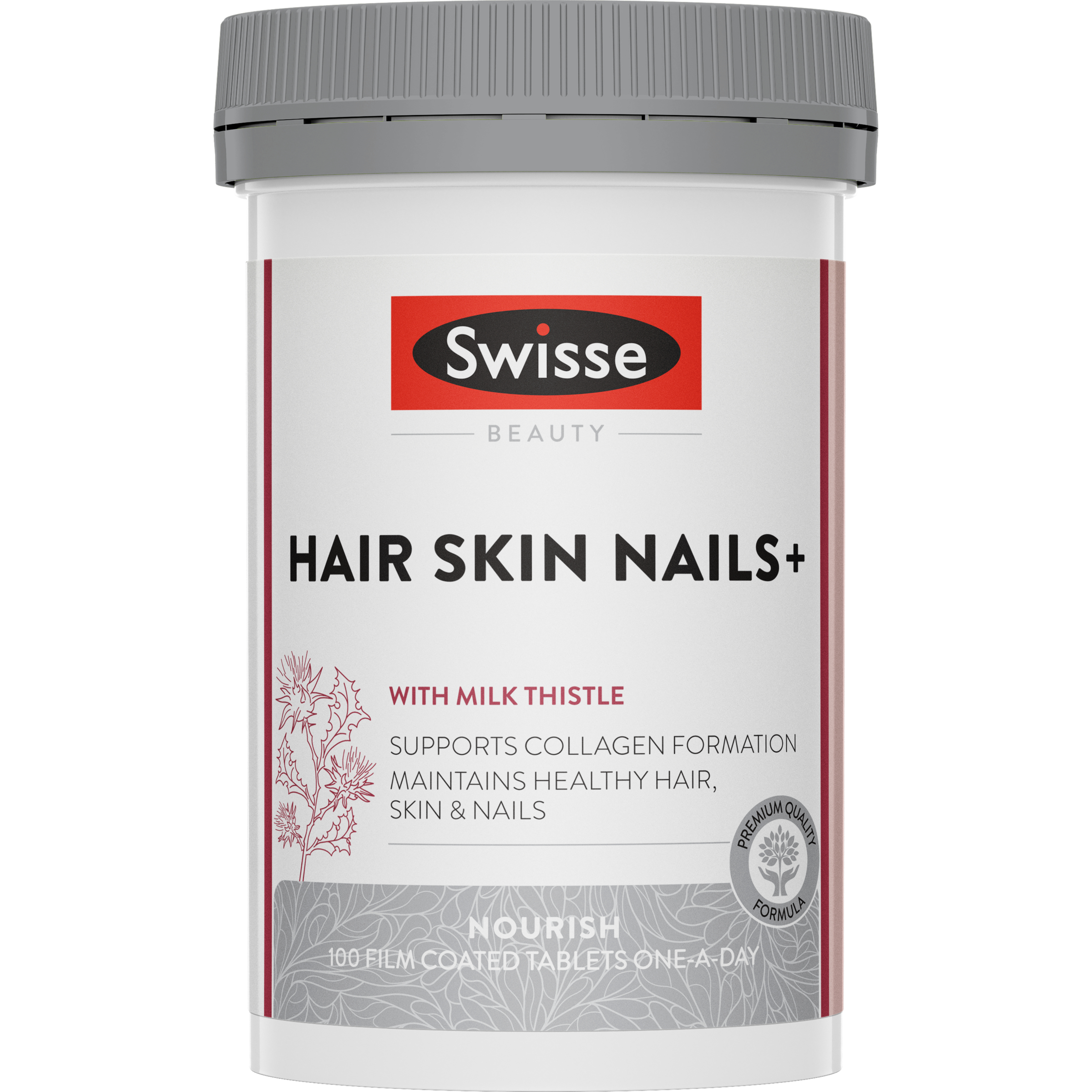 Swisse Beauty Hair Skin Nails+ 100 tablets - Image 1