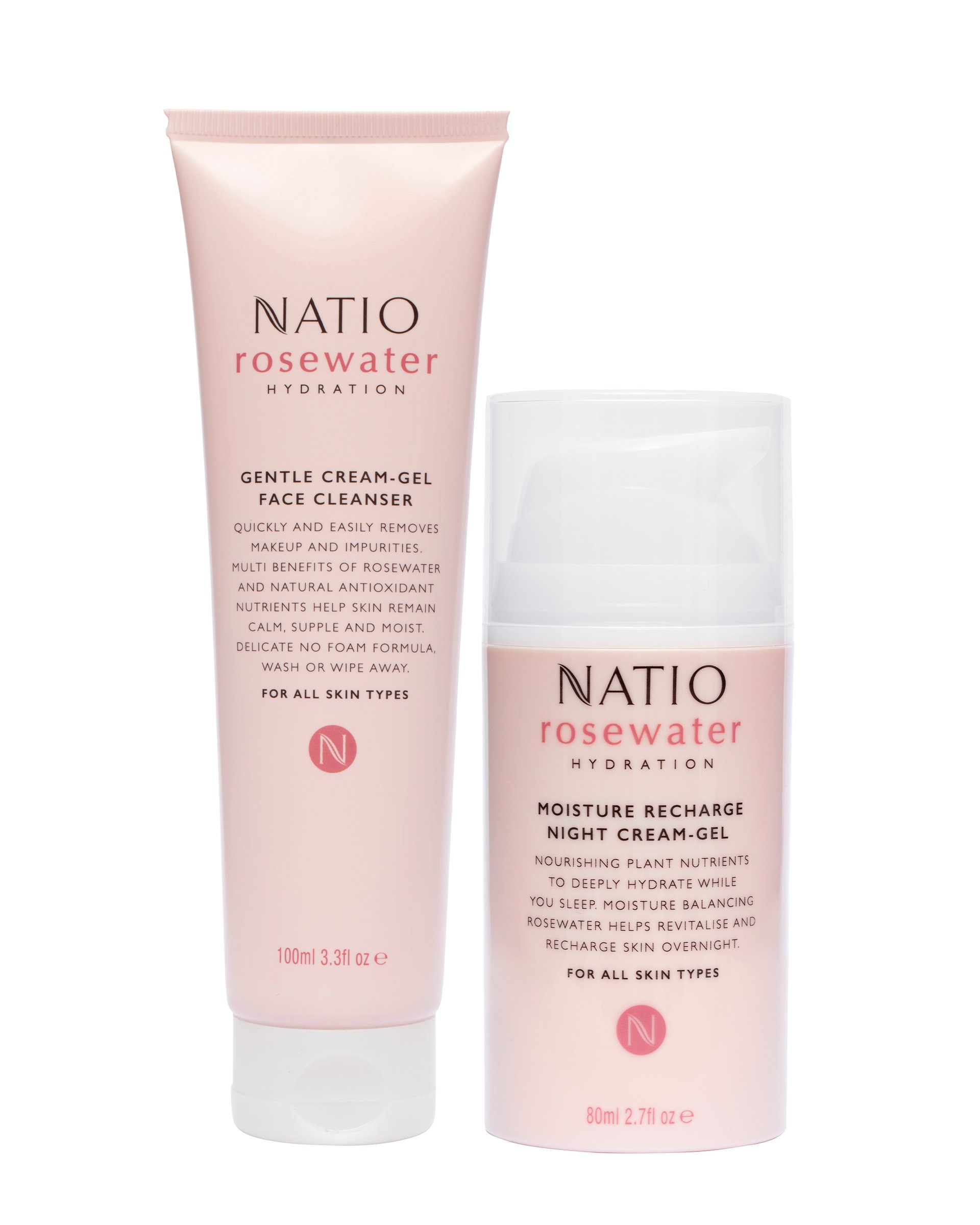 Natio Rosewater Cherished Gift Set 2 piece - Image 2