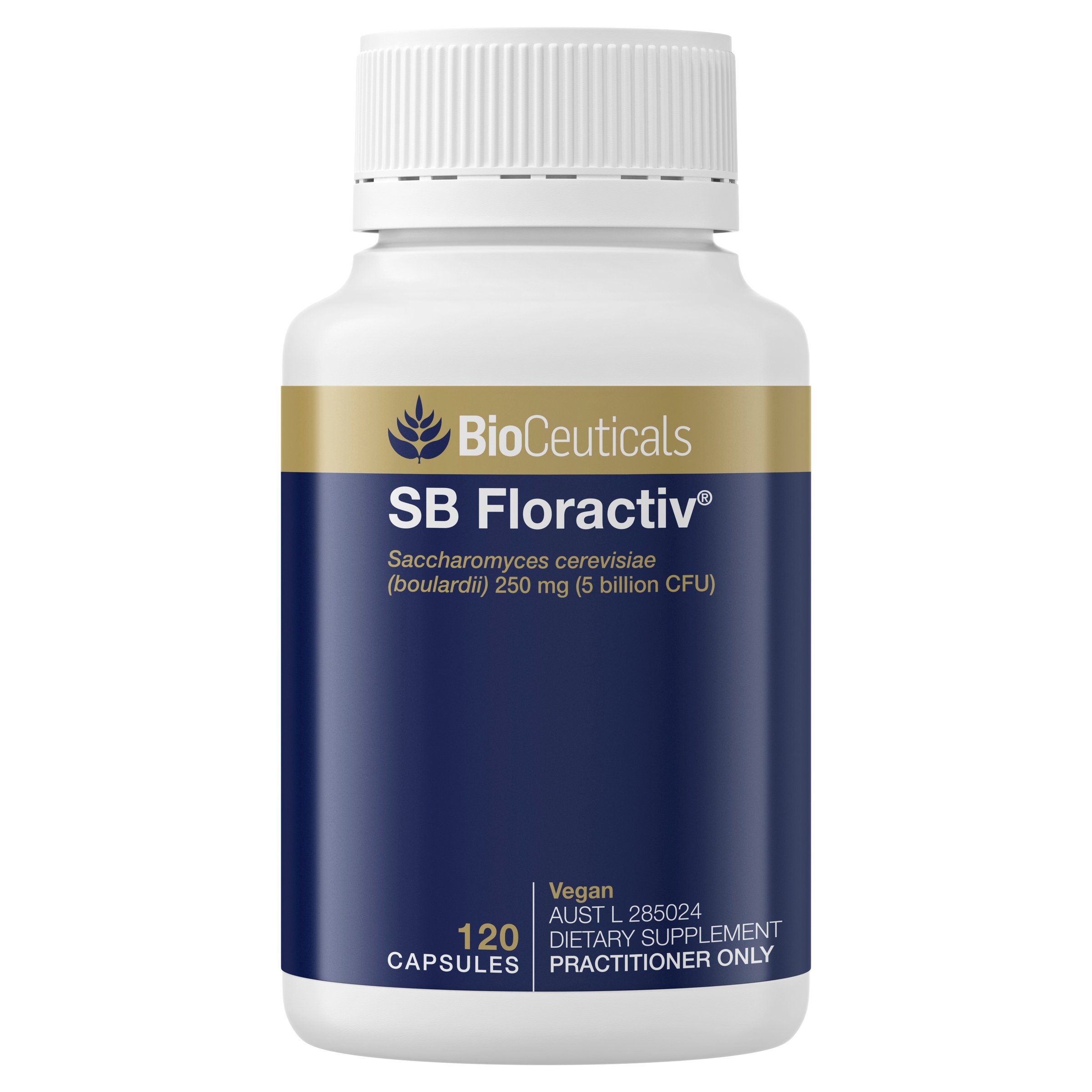 BioCeuticals SB Floractiv 120 capsules - Image 1
