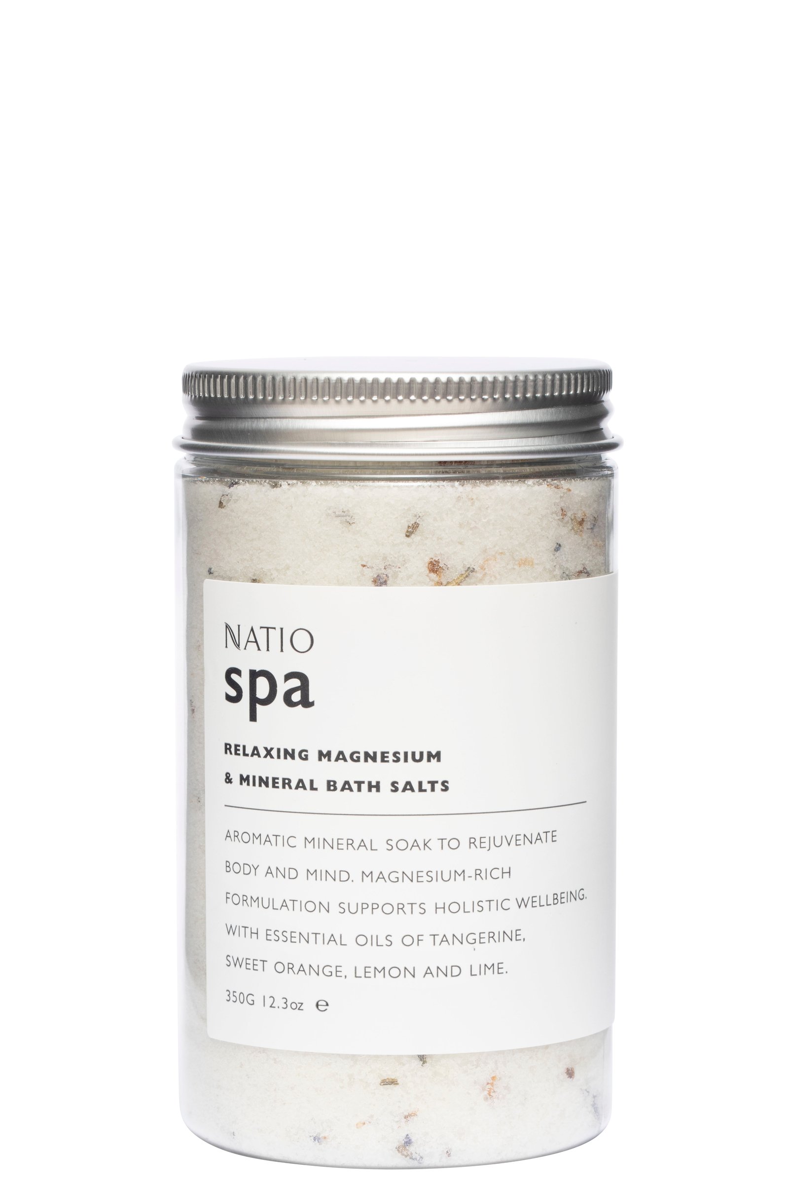 Natio Spa Relaxing Magnesium & Mineral Bath Salts 350g