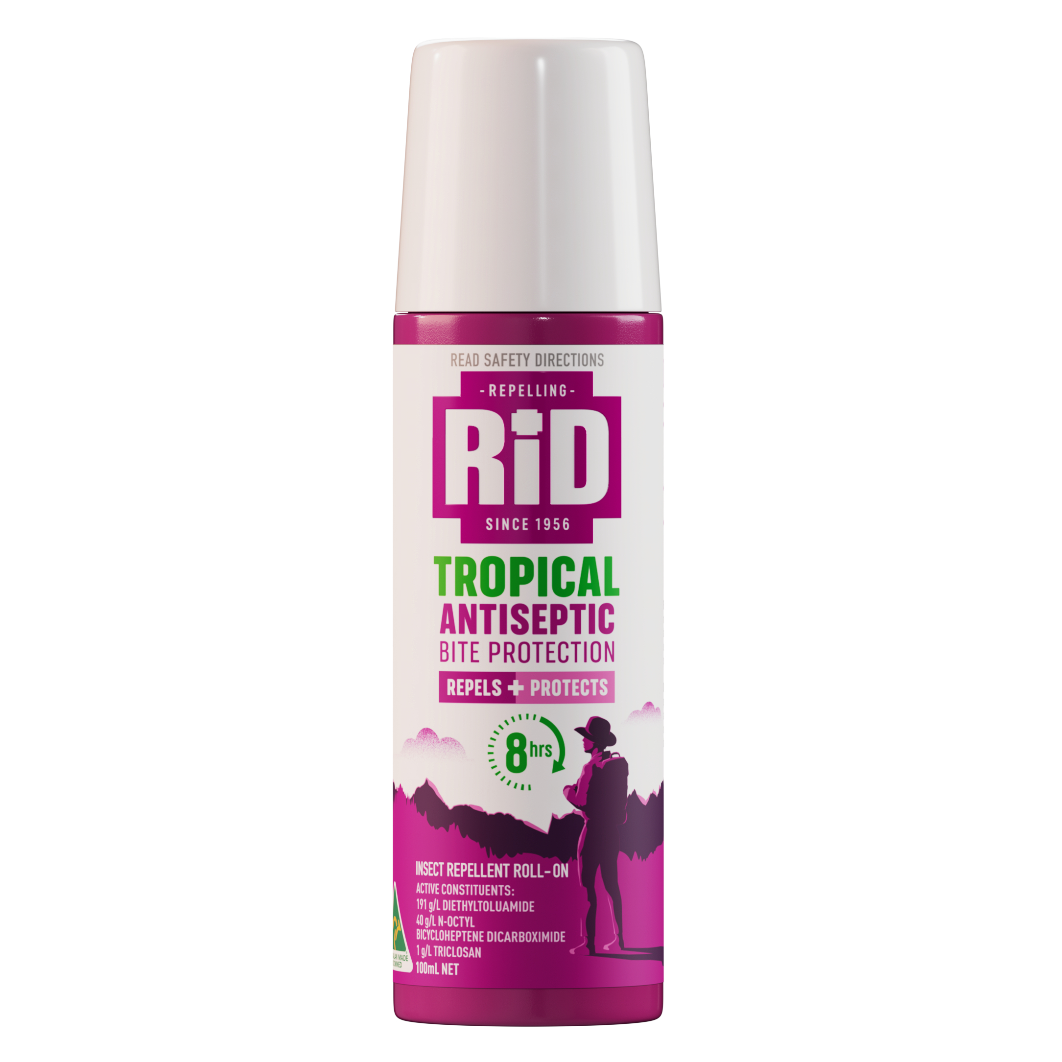 RID Tropical Repellent Roll On 100ml