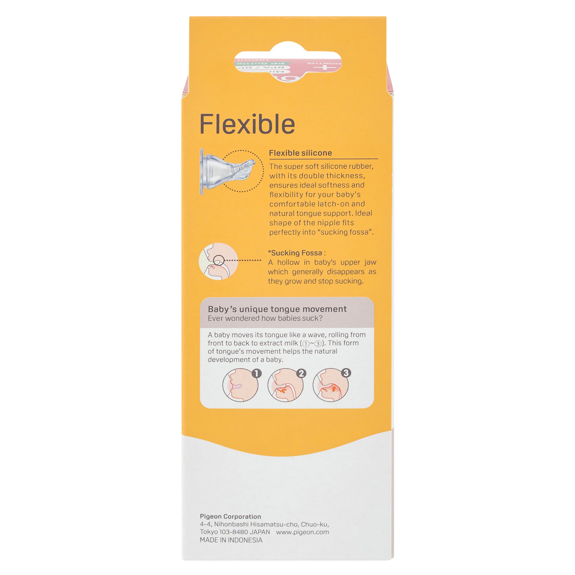 Pigeon Flexible Bottle PP 120ml - 1 pack - Image 2
