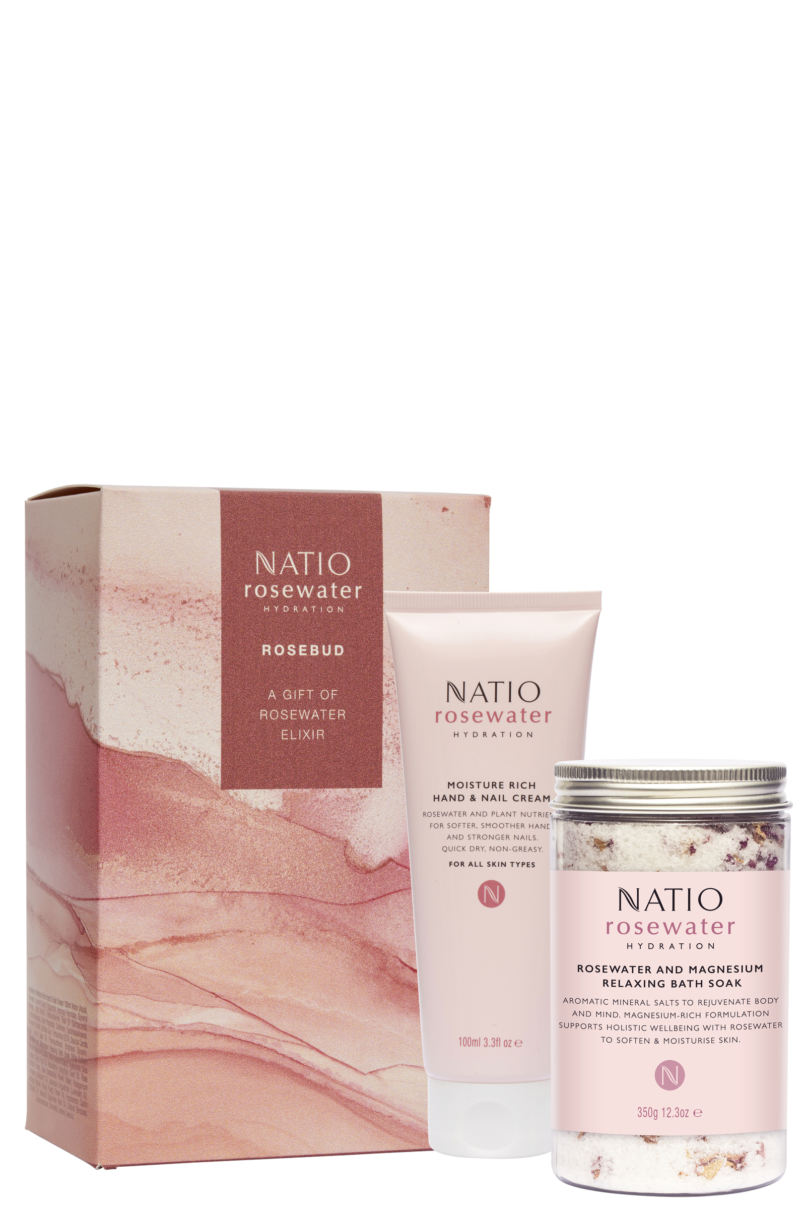 Natio Rosebud Gift Set 2 piece