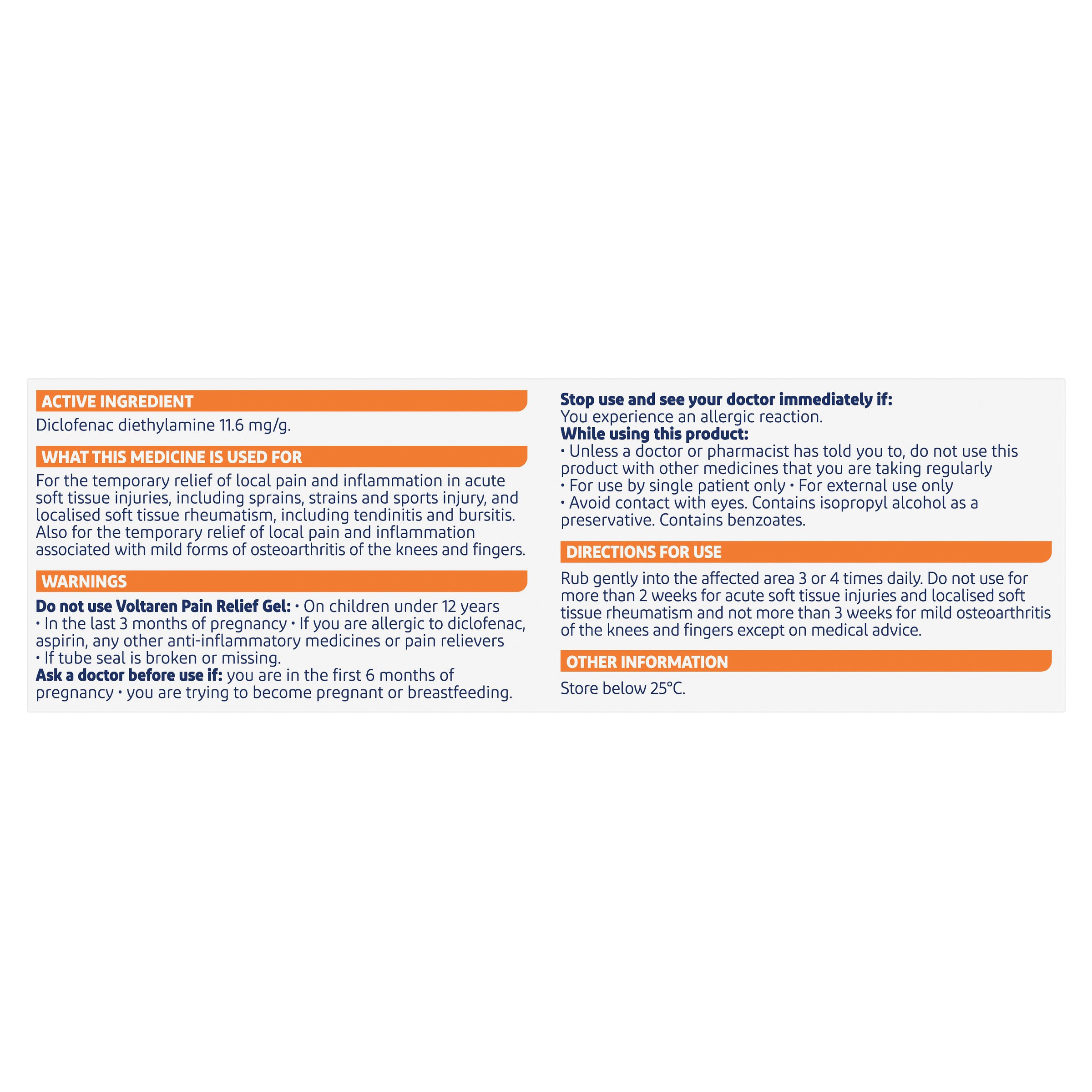 Voltaren Emulgel No Mess 75g - Image 2