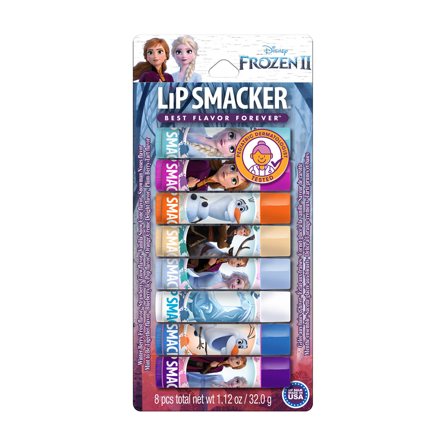 Lip Smacker Lip Balm Disney Frozen II Party Pack 8 piece - Image 2