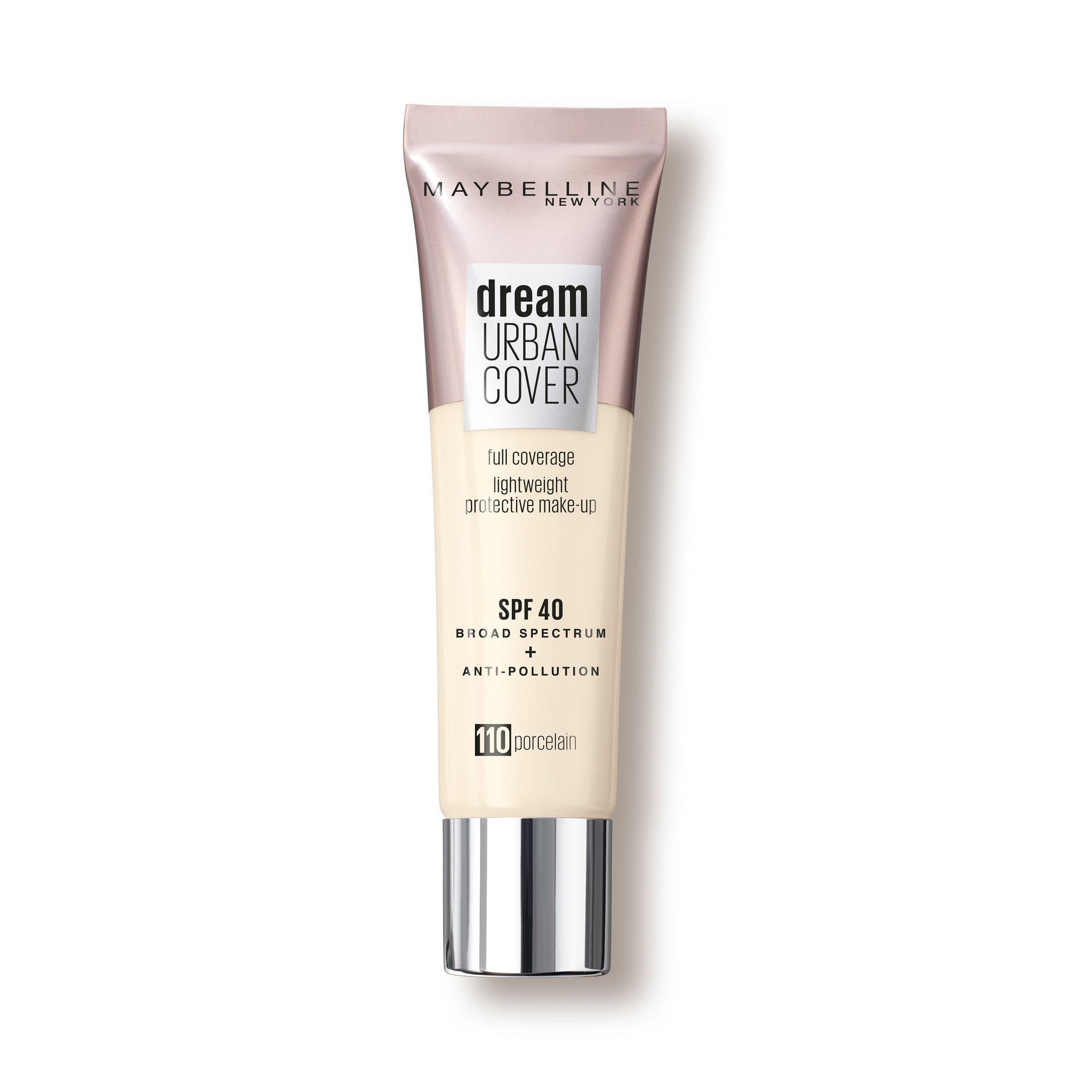 Maybelline Dream Urban Cover Foundation Porcelain 121ml - Image 1
