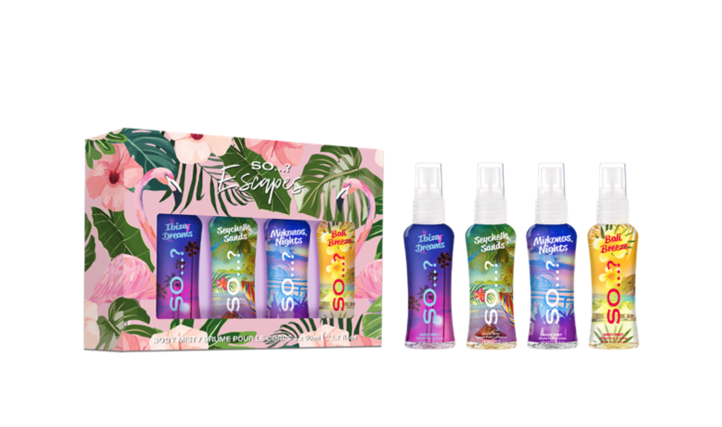 So Escapes Mini Mist Set 1 each