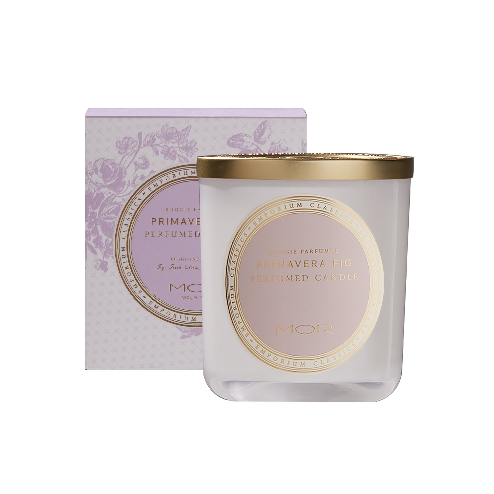 MOR Emporium Classics Primavera Fig Perfumed Candle 380g - Image 1