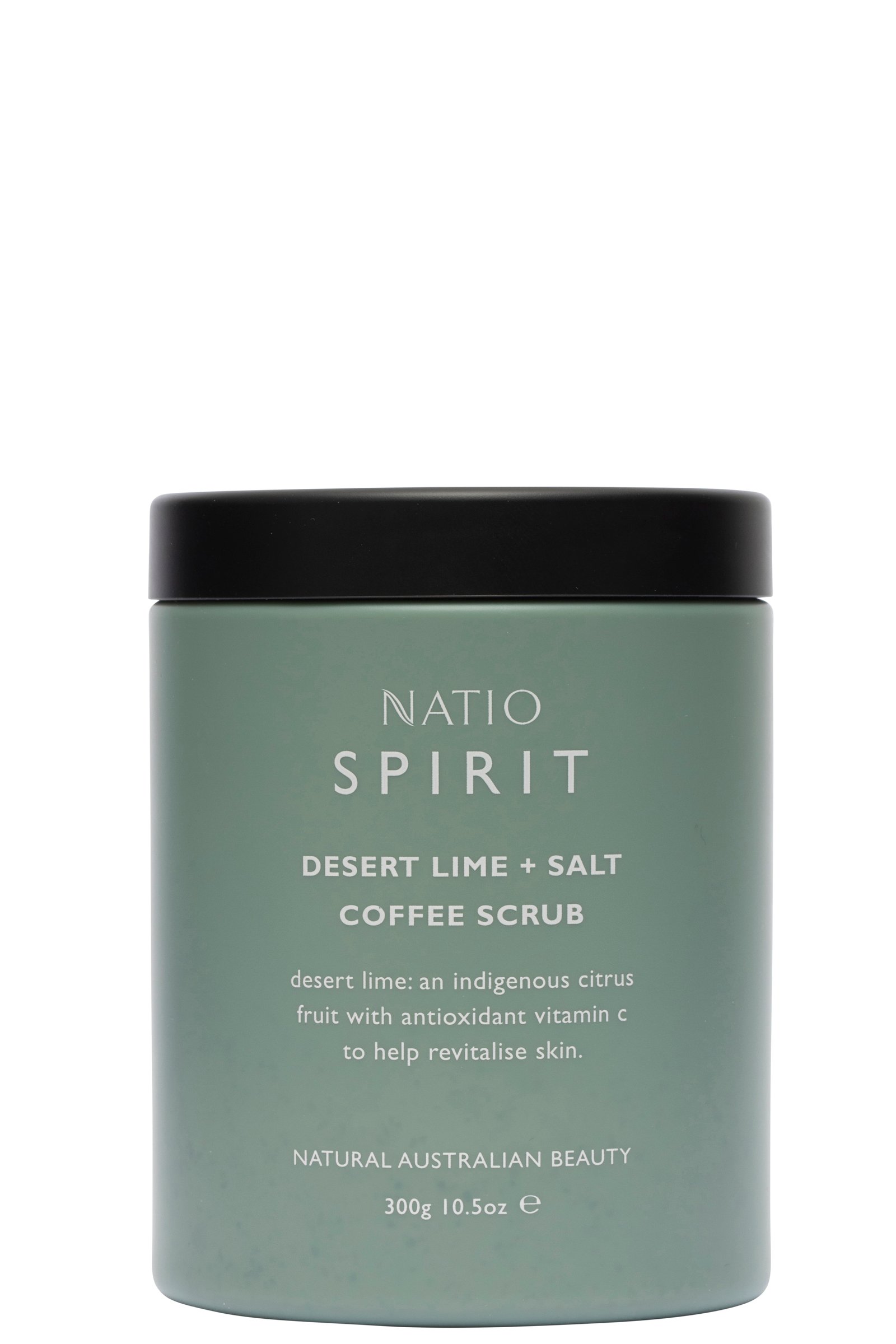 Natio Spirit Desert Lime + Salt Coffee Scrub 300g