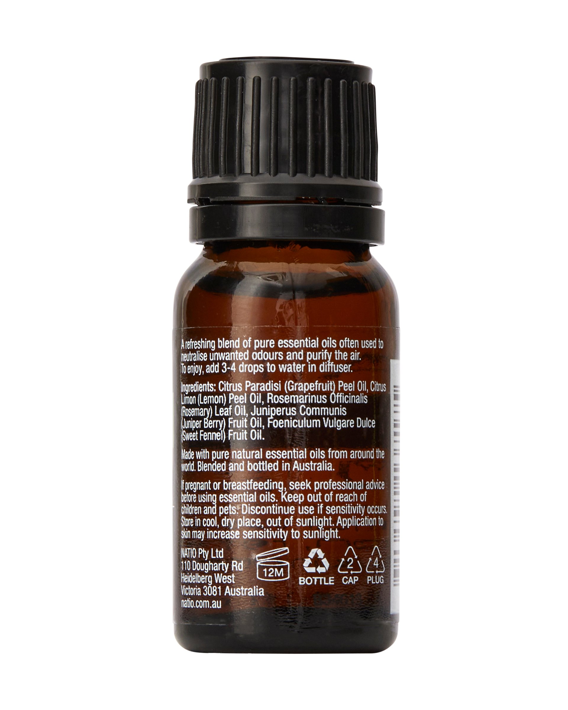 Natio Wellbeing Pure Essential Oil Blend - Purify 10ml - Image 2