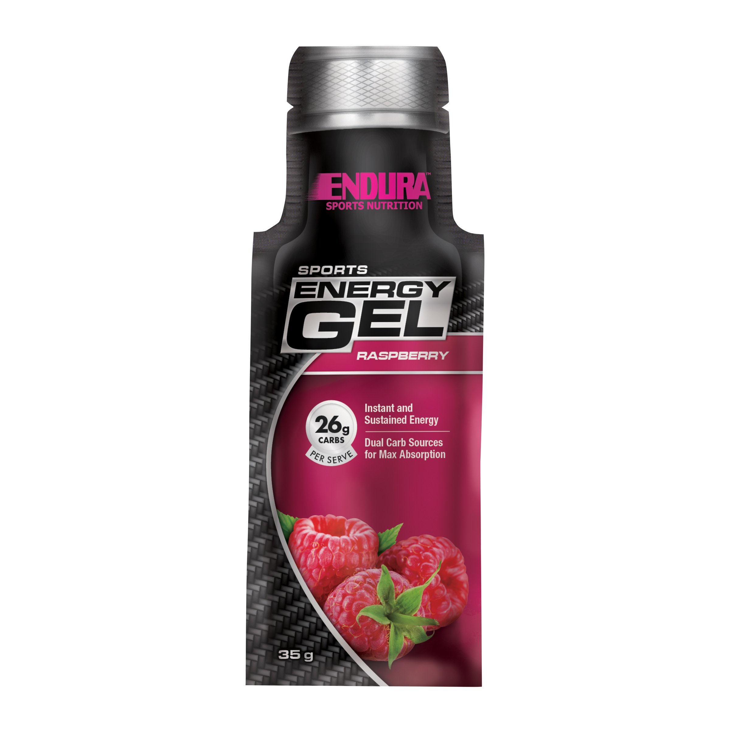 Endura Sports Energy Gel Raspberry 35g - Image 1