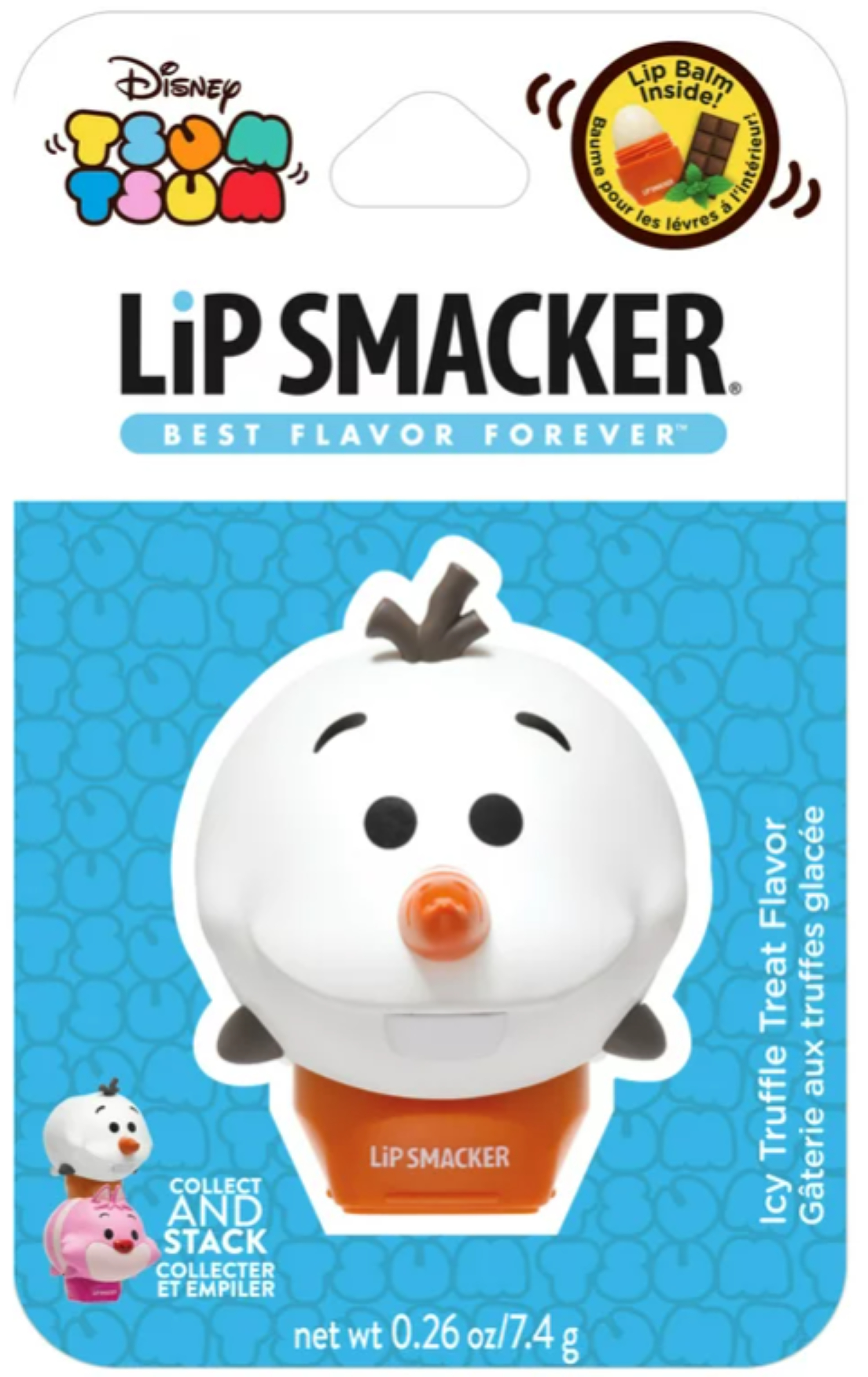 Lip Smacker Lip Balm Tsum Tsum Collectable Frozen Olaf 1 each - Image 1