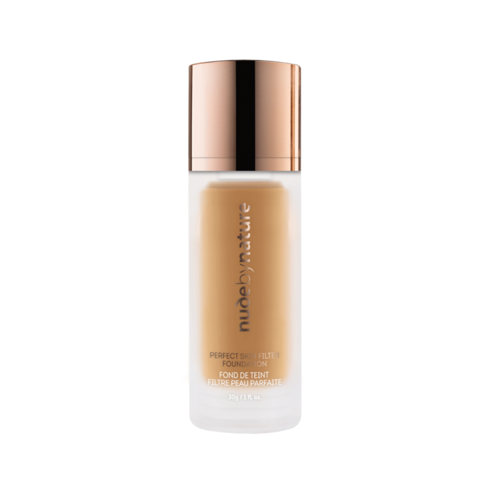 Nude By Nature Perfect Skin Filter Foundation W9.5 Caramel 30g - Image 1