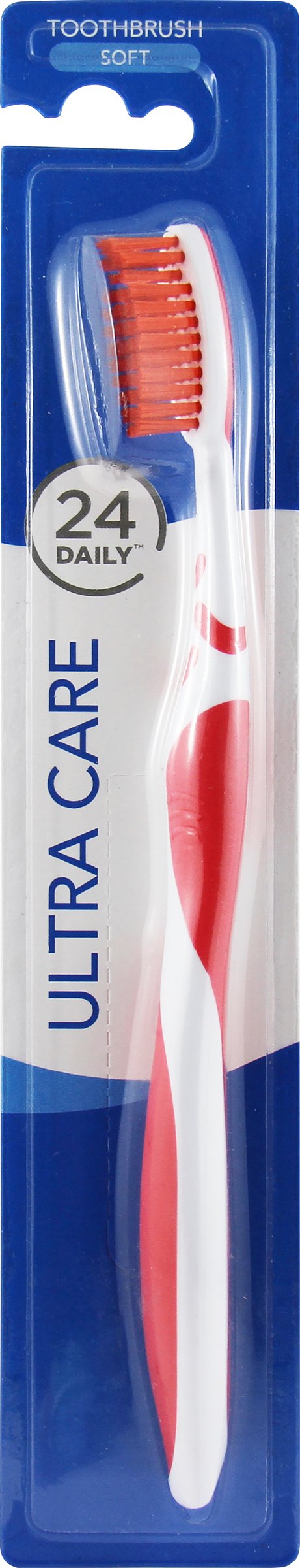 24 Daily Toothbrush Soft Assorted 1 each - Image 1
