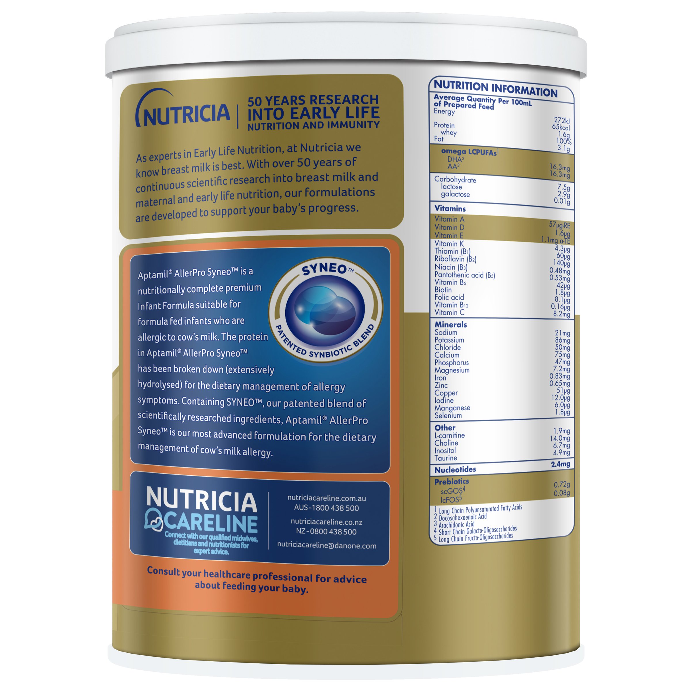 Aptamil Allerpro Syneo 1 - 900g - Image 3