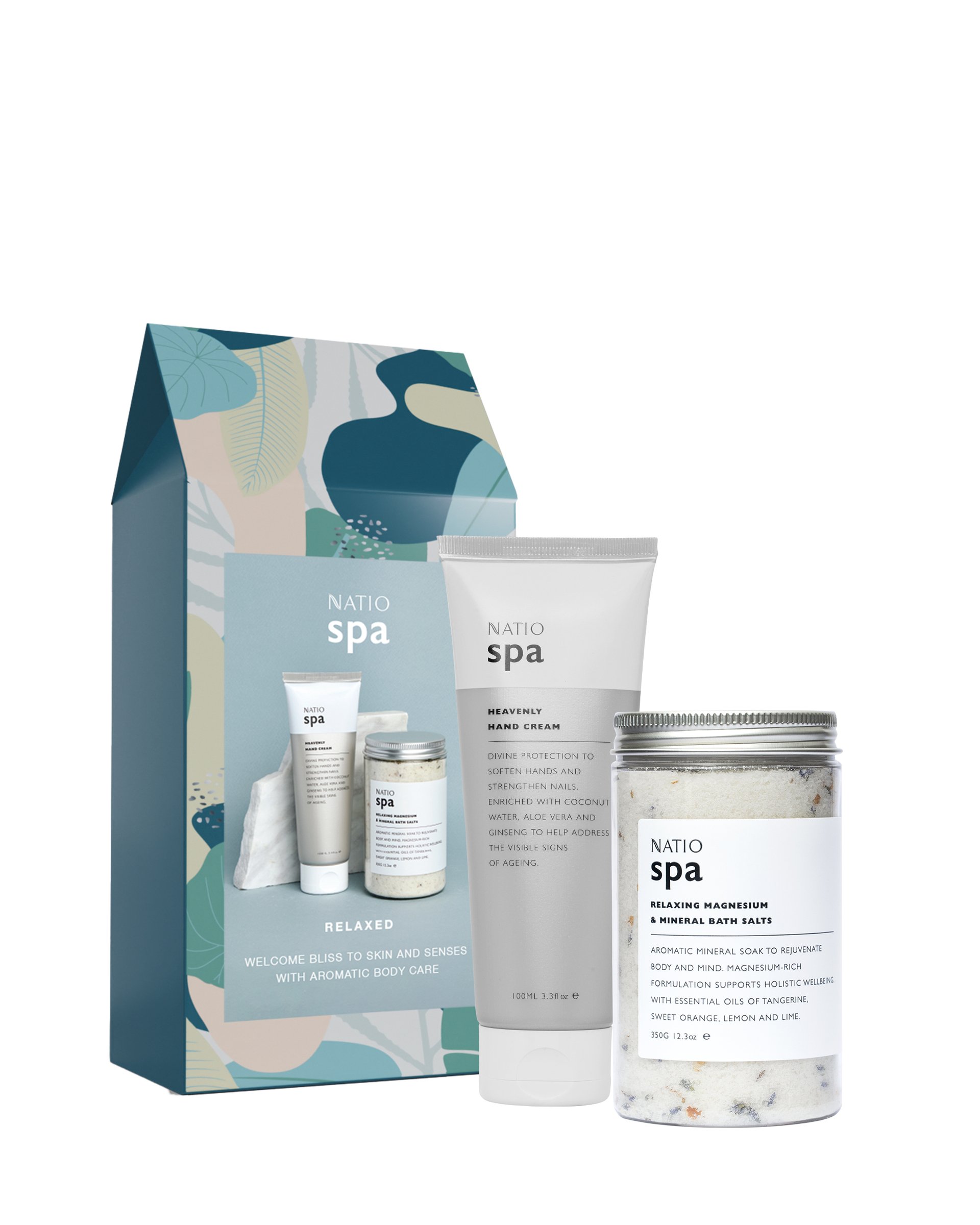 Natio Spa Relaxed Gift Set 2 piece - Image 1