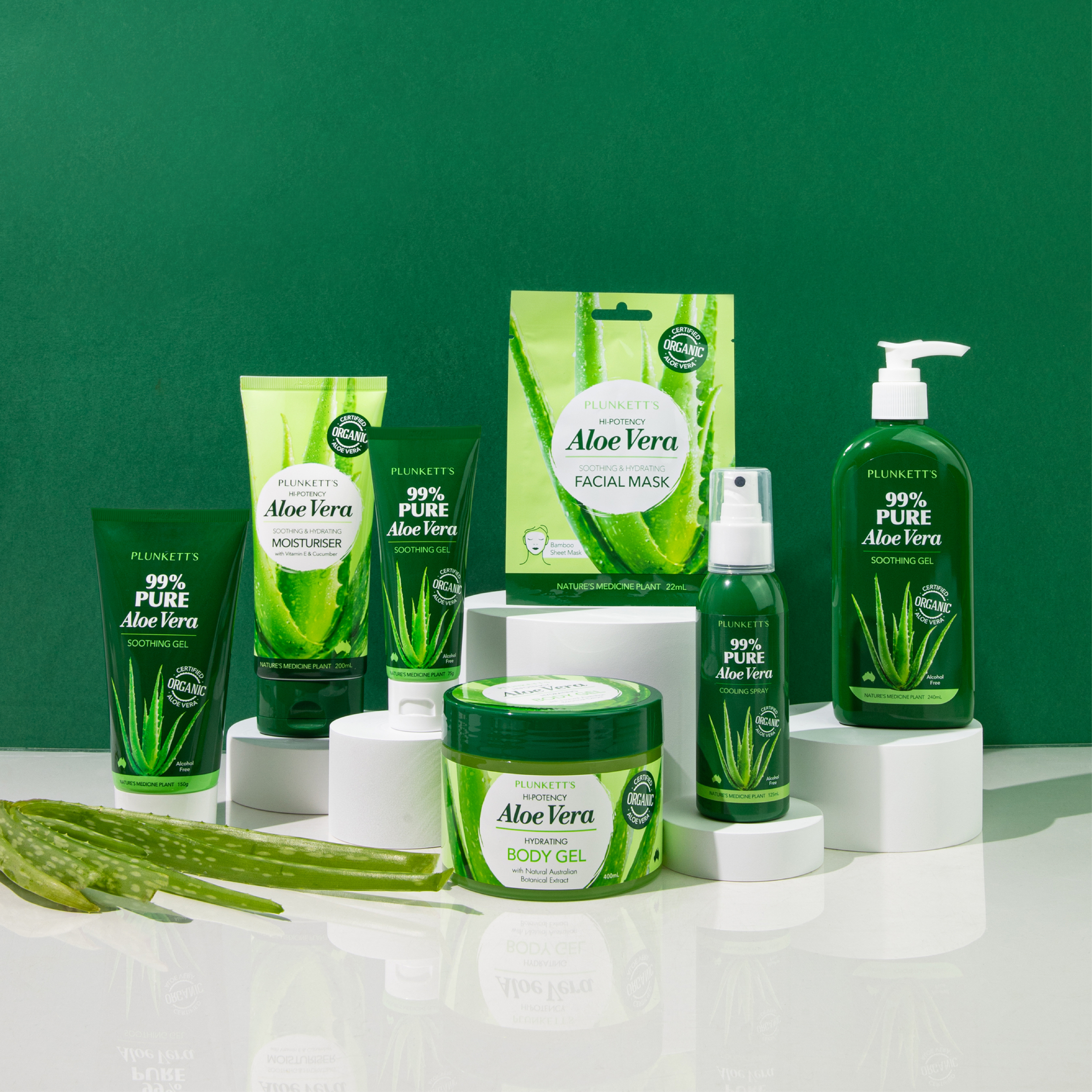 Plunkett's Aloe Vera Hi-Potency Moisturiser Lotion 200ml - Image 9