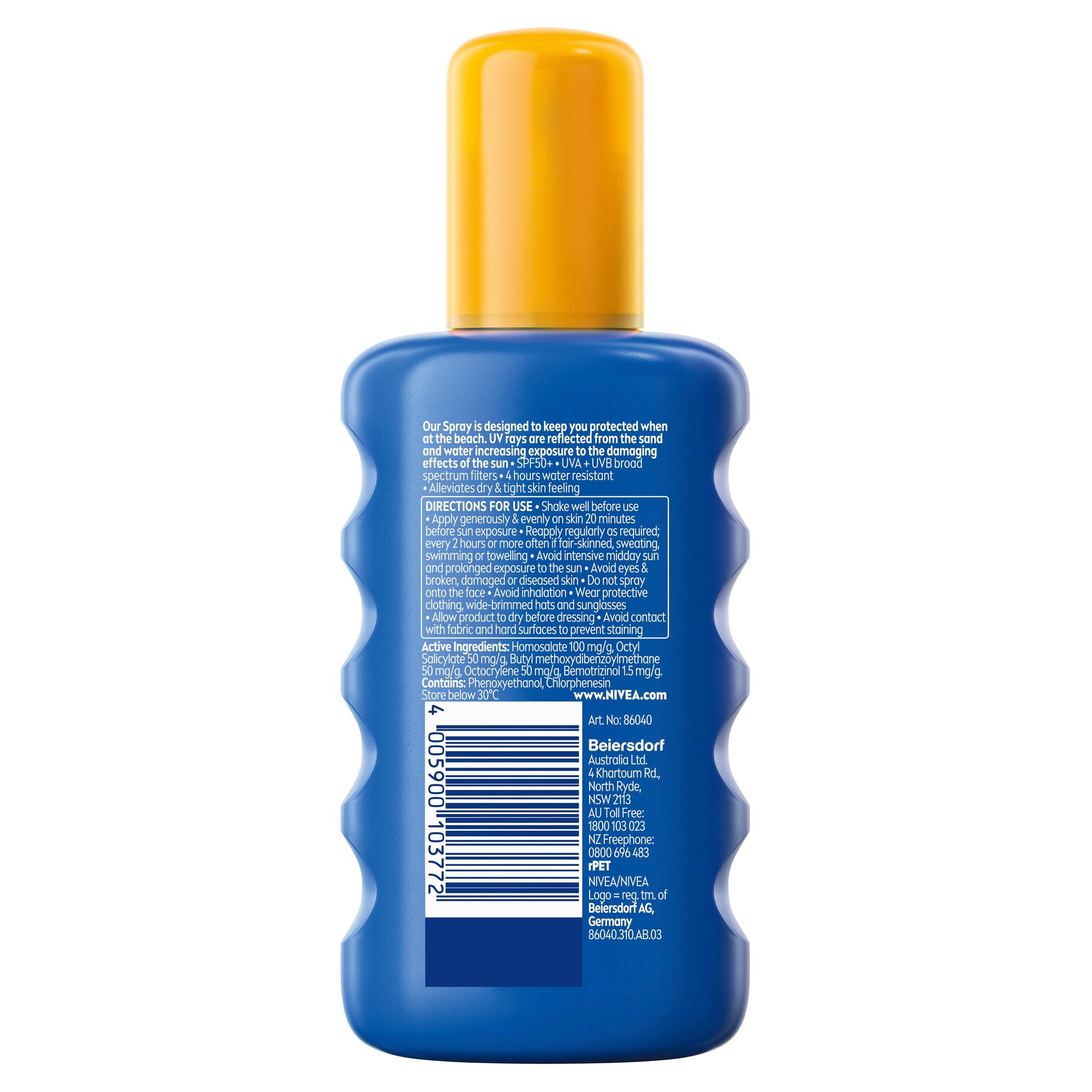 Nivea Sun Ultra Beach Spray SPF50+ - 200ml - Image 2