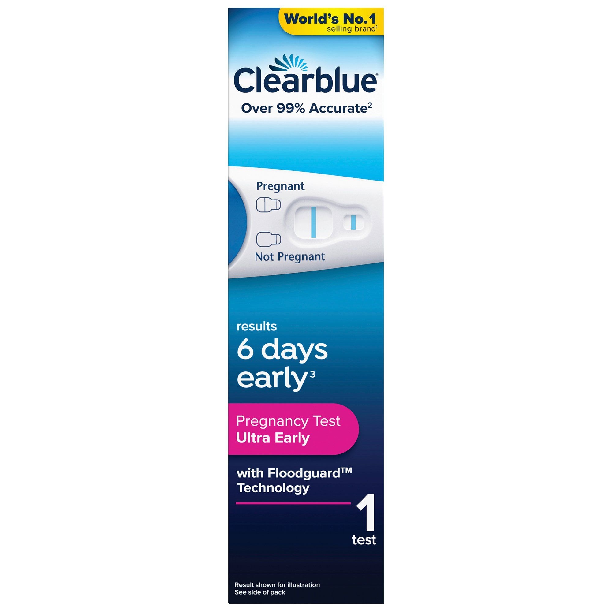 Clearblue Pregnancy Visual Early Detection 1 pack - Image 1