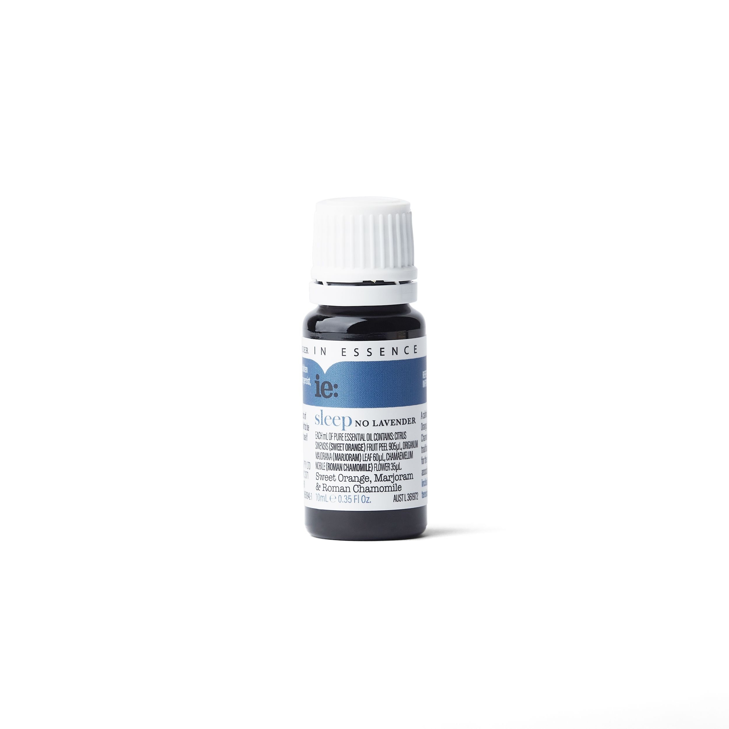 In Essence Sleep No Lavender Pure Essential Oil Blend 10ml