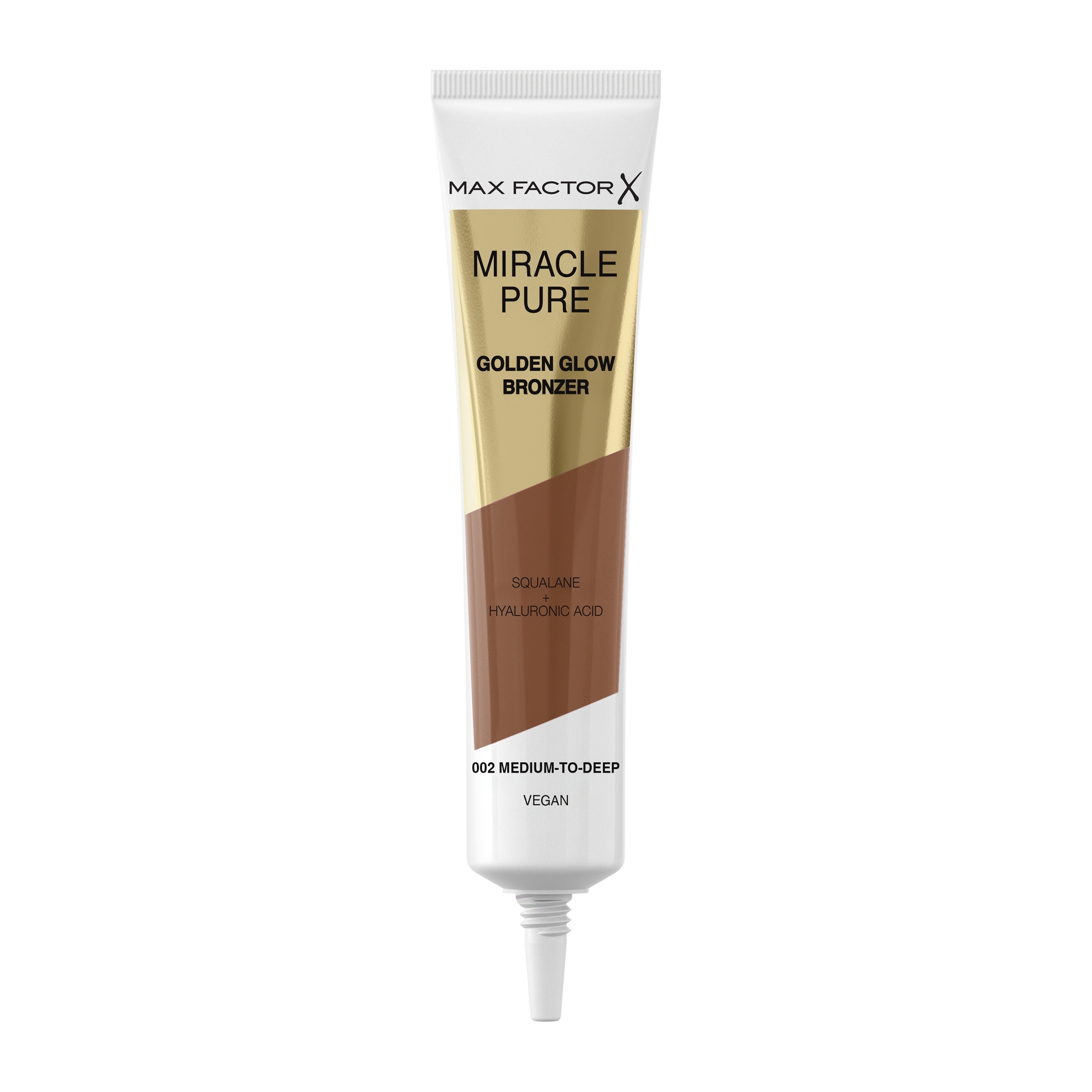Max Factor Miracle Pure Golden Glow Bronzer 002 Medium To Deep 15ml - Image 4
