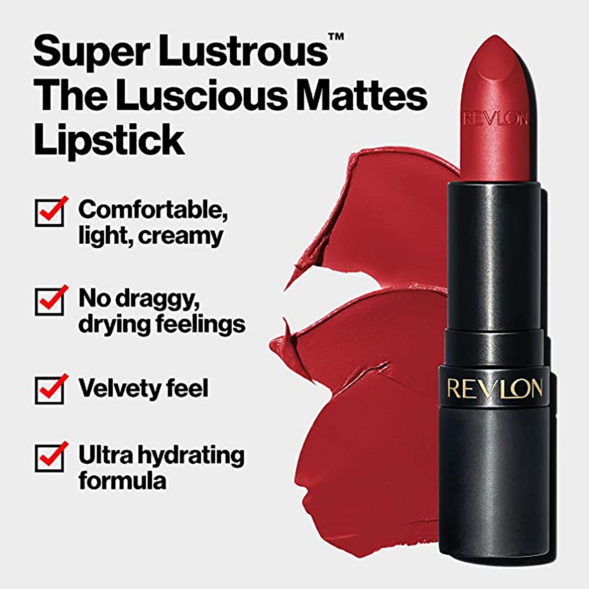 Revlon Super Lustrous Luscious Mattes Shameless 1 each - Image 4