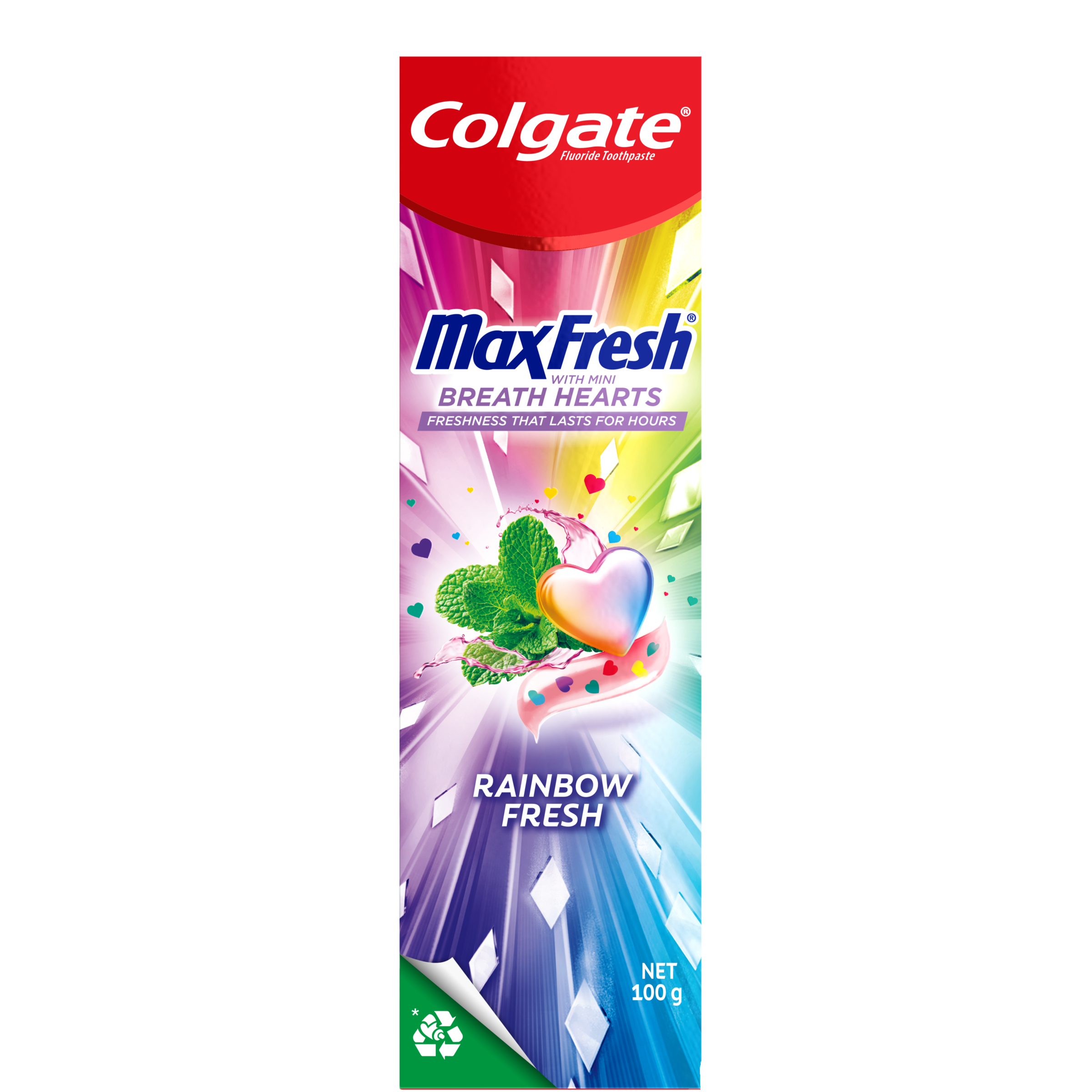 Colgate Toothpaste Max Fresh Rainbow 100g - Image 1