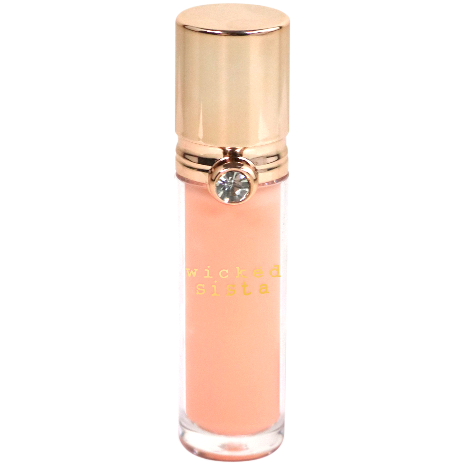 Wicked Sista Moisturising Lip Gloss Peach 4.3ml