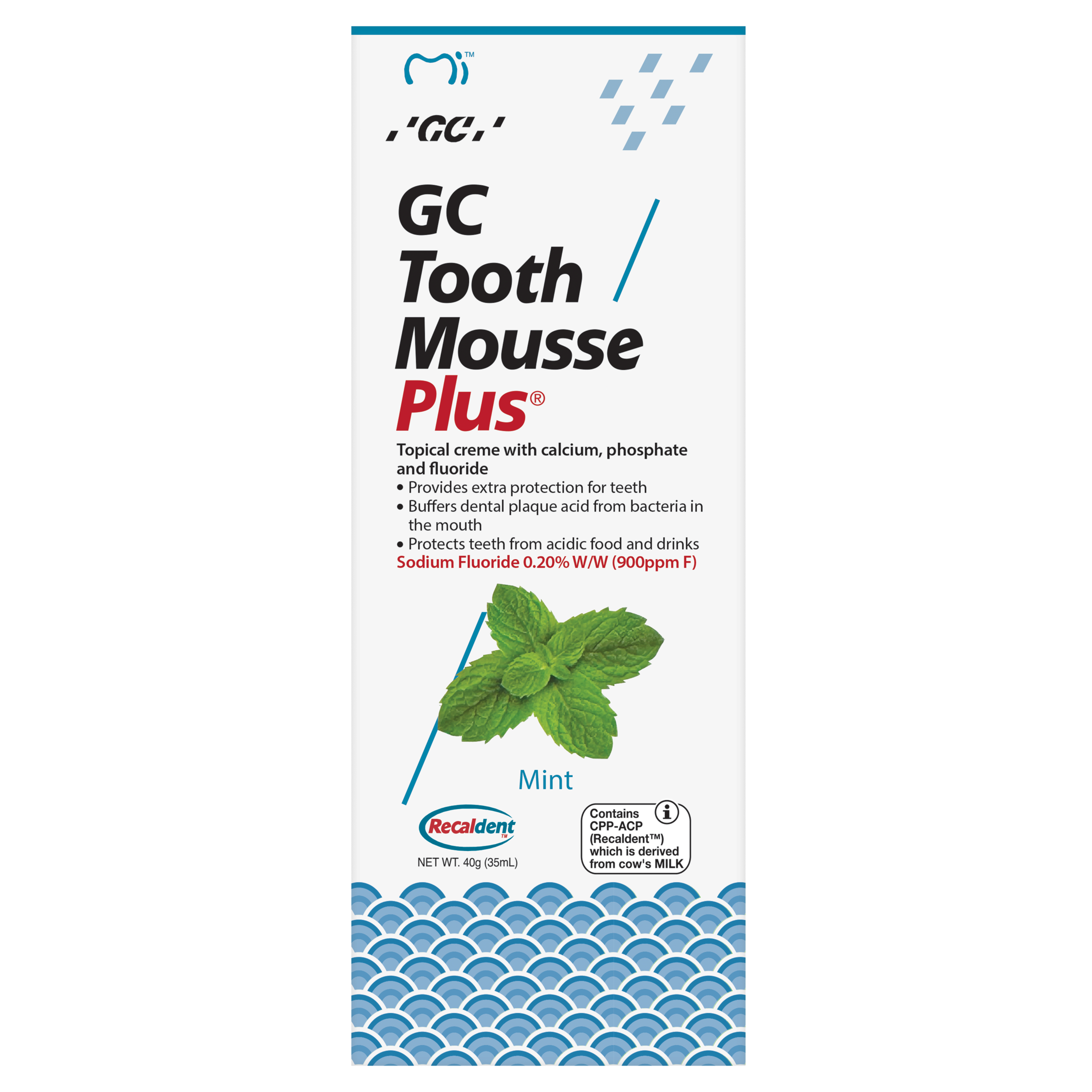 GC Tooth Mousse Plus Mint 40g - Image 1