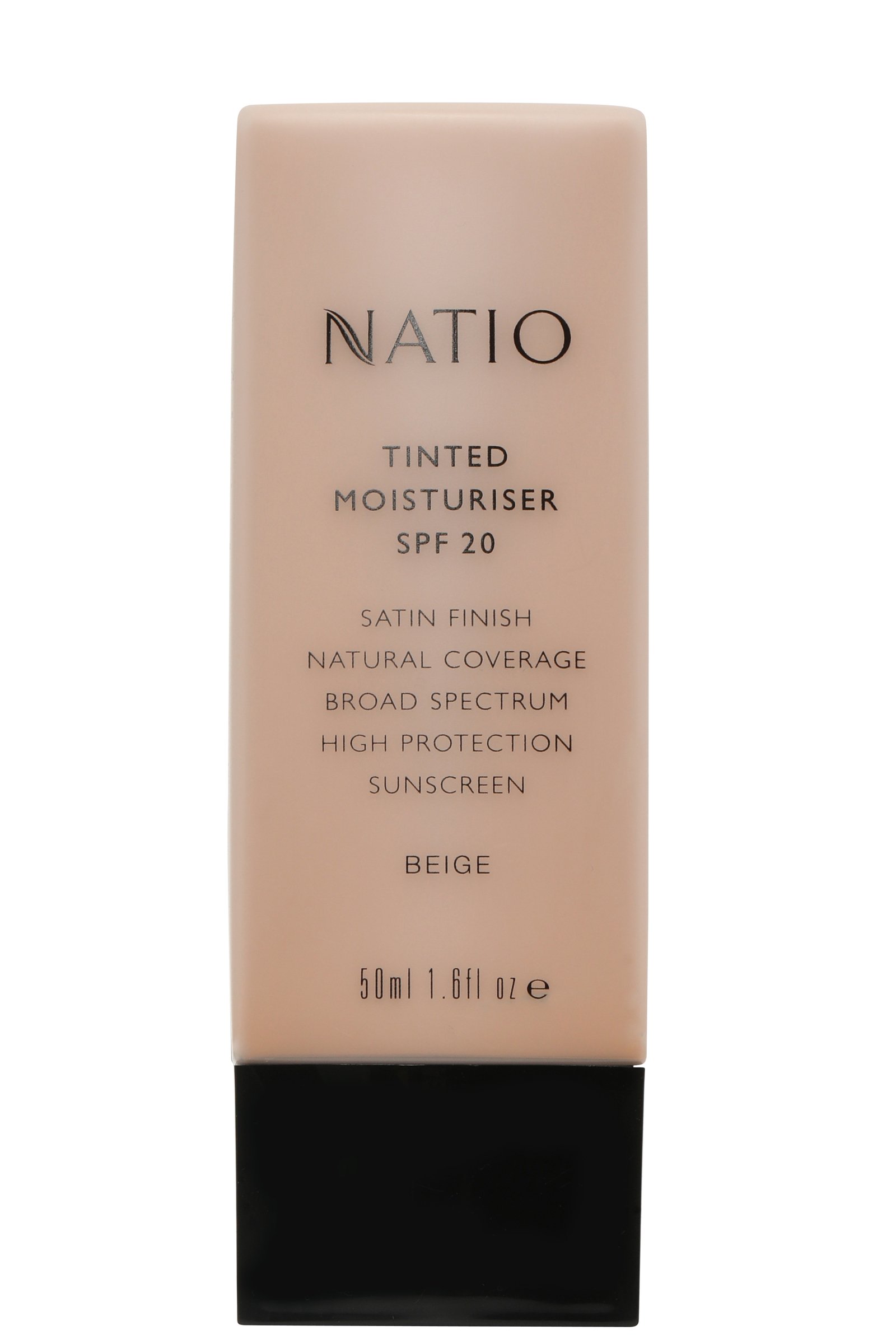 Natio Glow Tinted Moisturiser Beige 50ml - Image 1