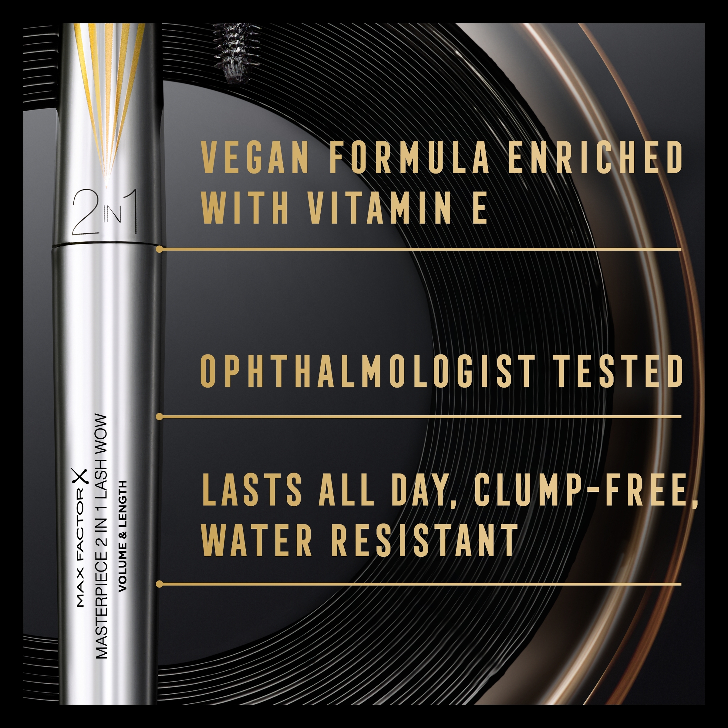 Max Factor Masterpiece 2In1 Lash Maximiser Mascara 30ml - Image 7