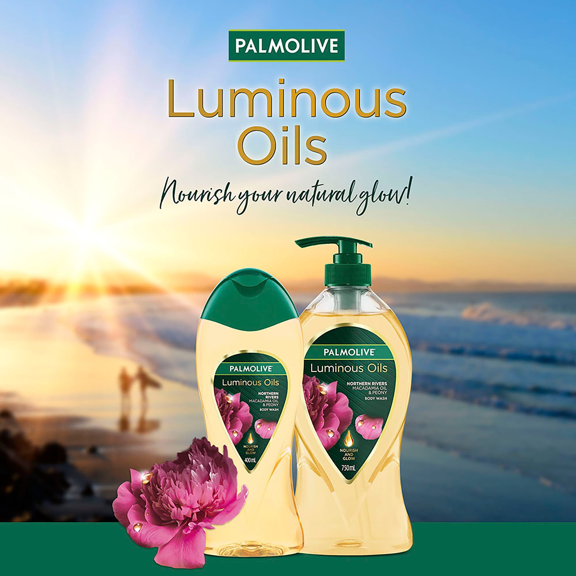 Palmolive Body Wash Luminous Oil Macadamia 400ml - Image 5