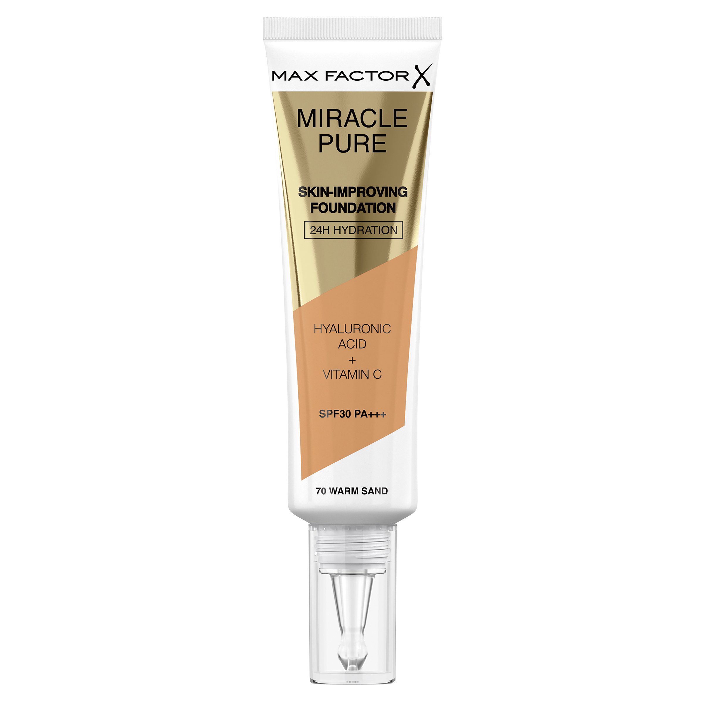 Max Factor Miracle Pure Foundation Warm Sand 70 1 each - Image 3