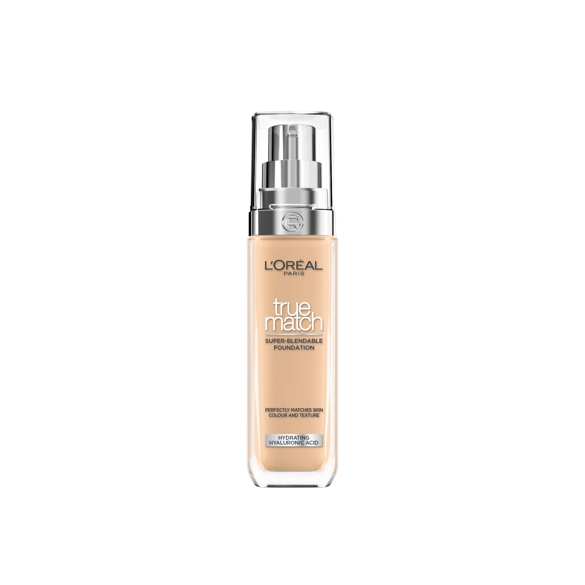 L'Oreal Paris True Match Liquid Foundation W3 Golden Beige 1 each - Image 1