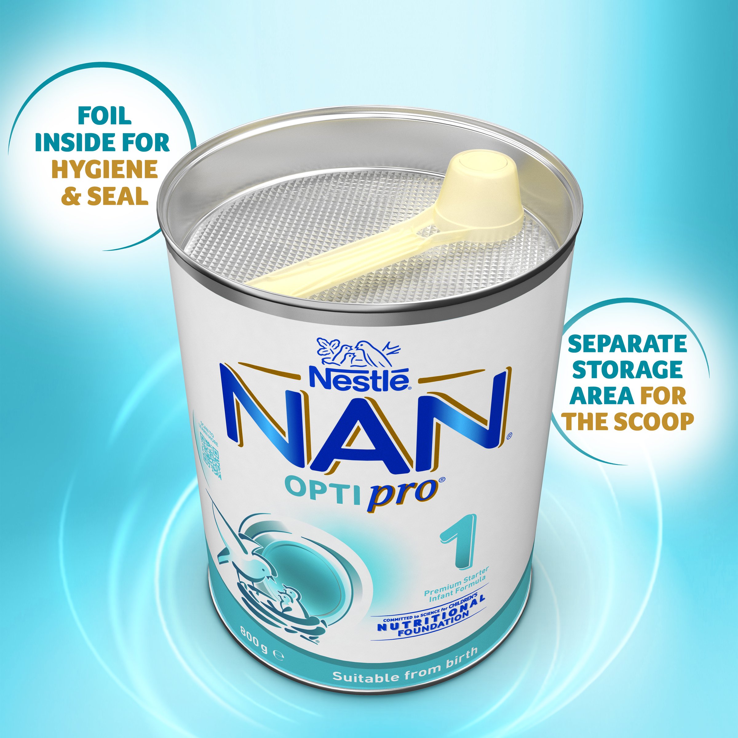 Nestle NAN Optipro Stage 1 - 800g - Image 4