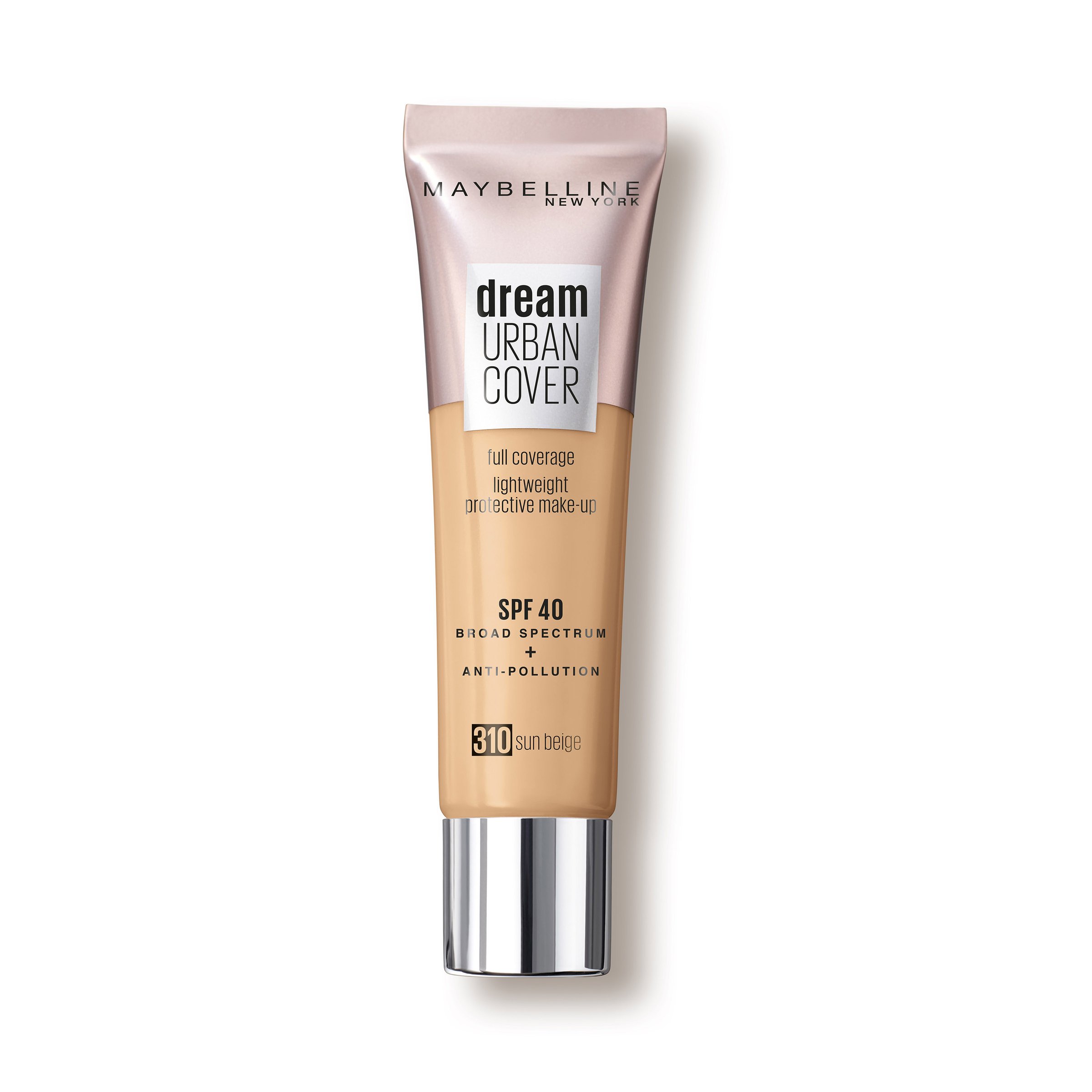 Maybelline Dream Urban Cover Foundation Sun Beige 121ml - Image 1