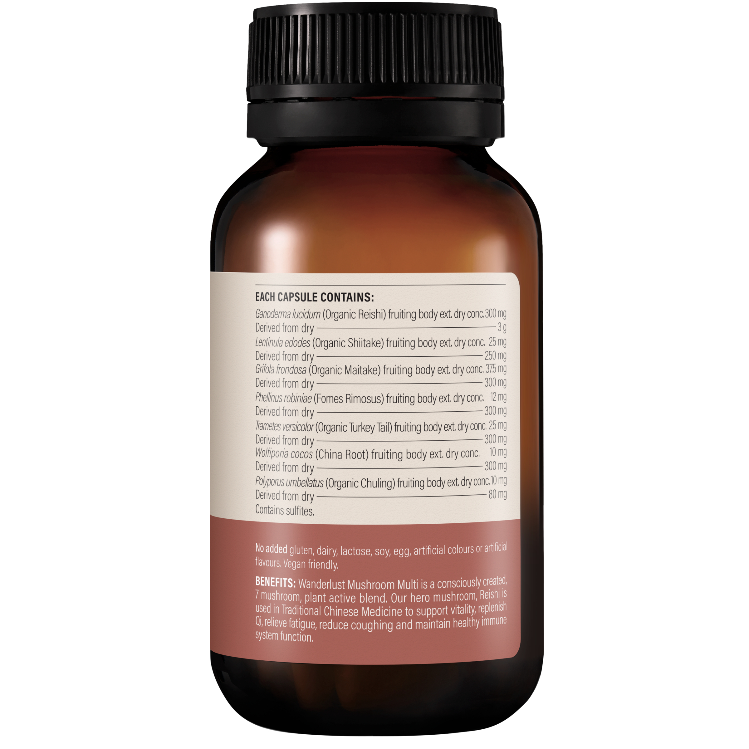 Wanderlust Mushroom Multi 60 capsules - Image 3