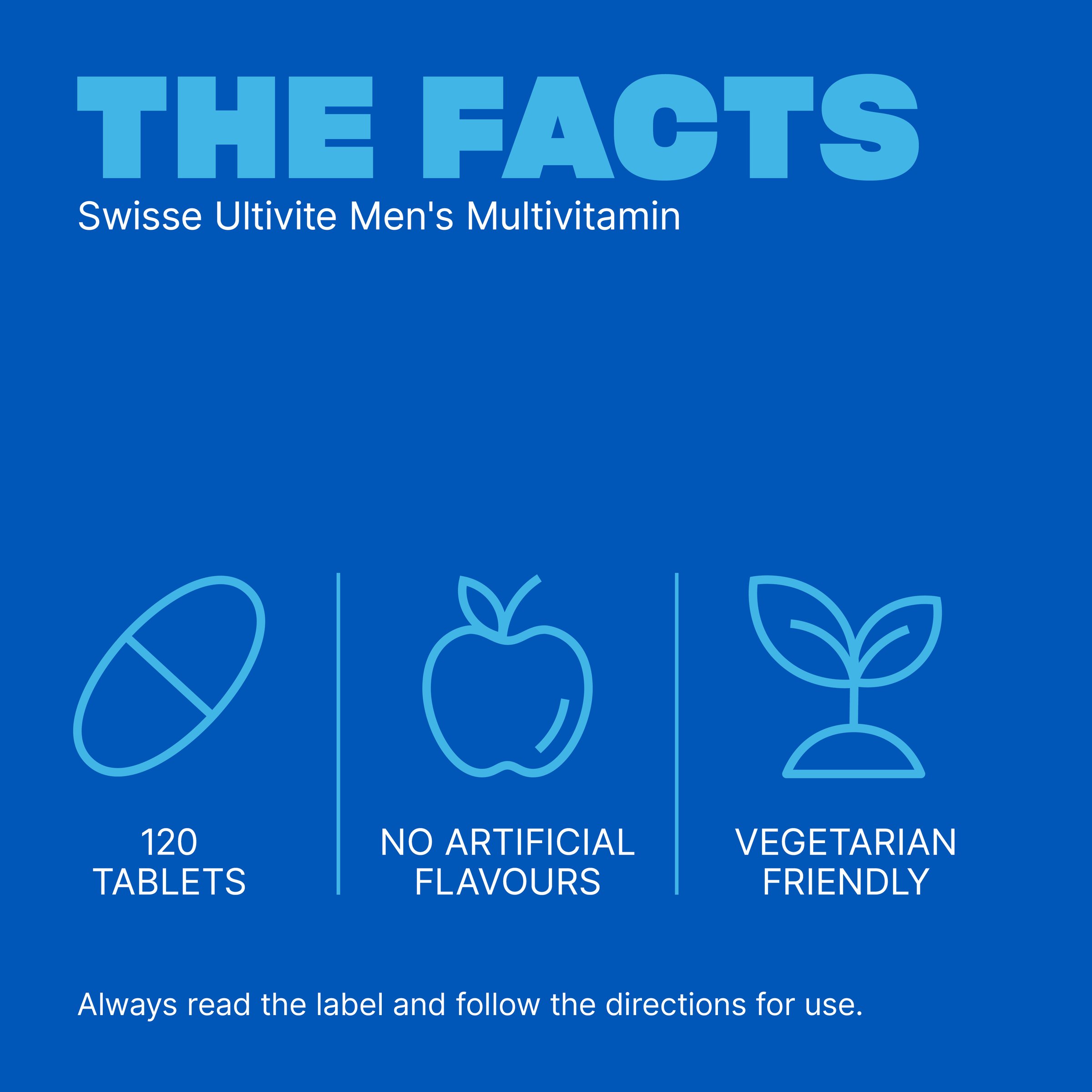 Swisse Ultivite Men's Multivitamin 120 tablets - Image 5