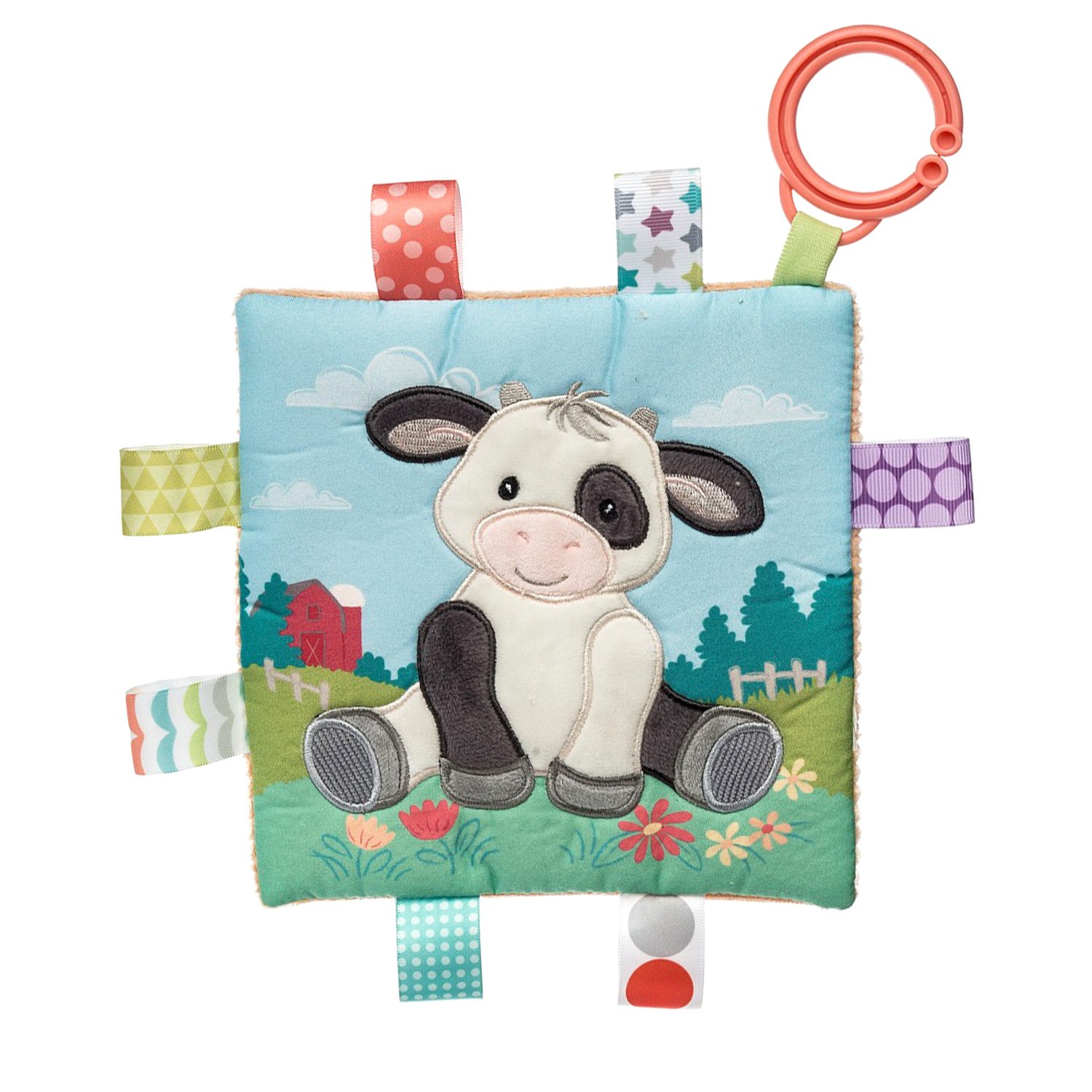 Mary Meyer Taggies Buttercup Cow Crinkle Me 1 each