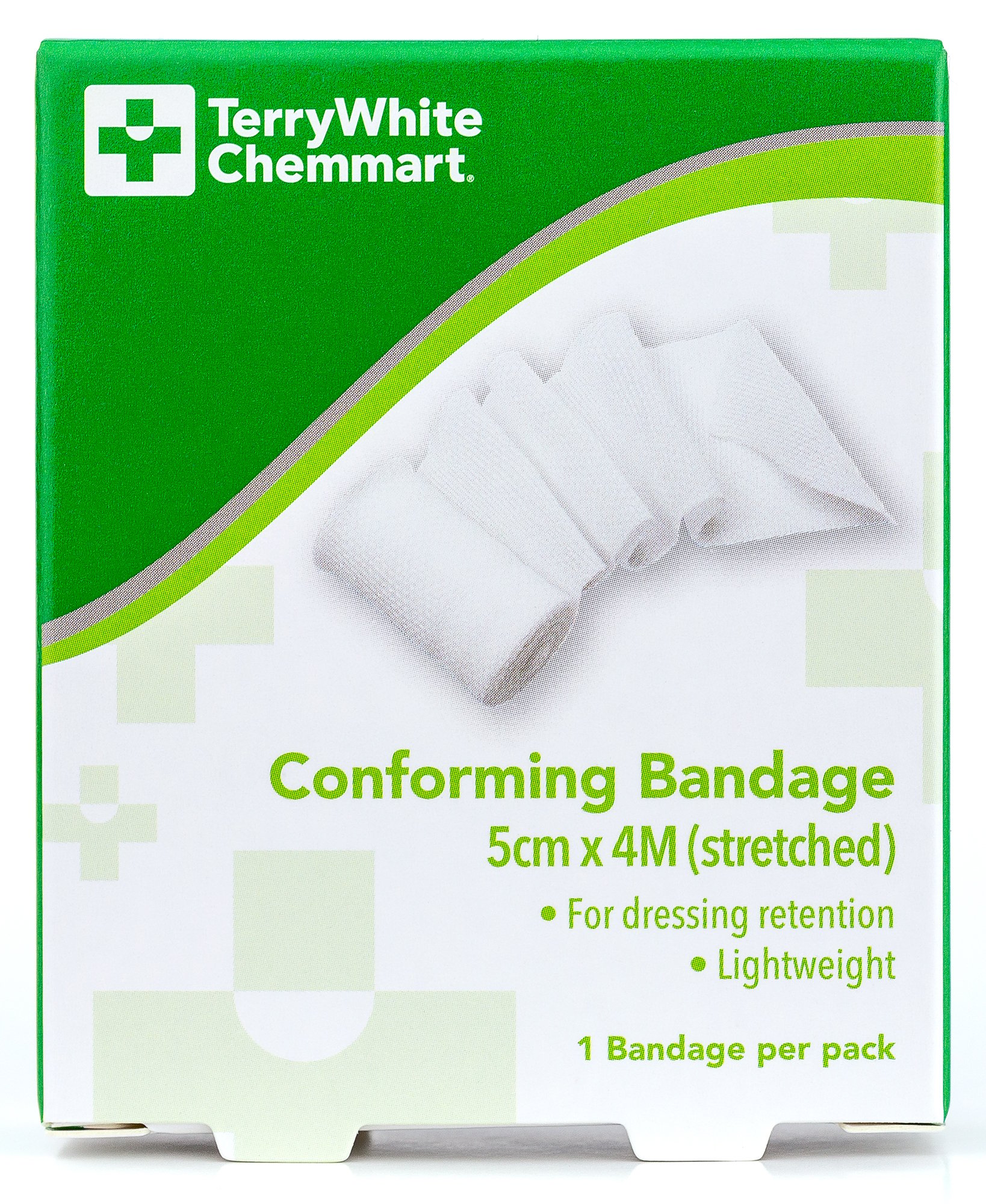 TerryWhite Chemmart Conforming Bandage 5cm X 4M - 1 pack